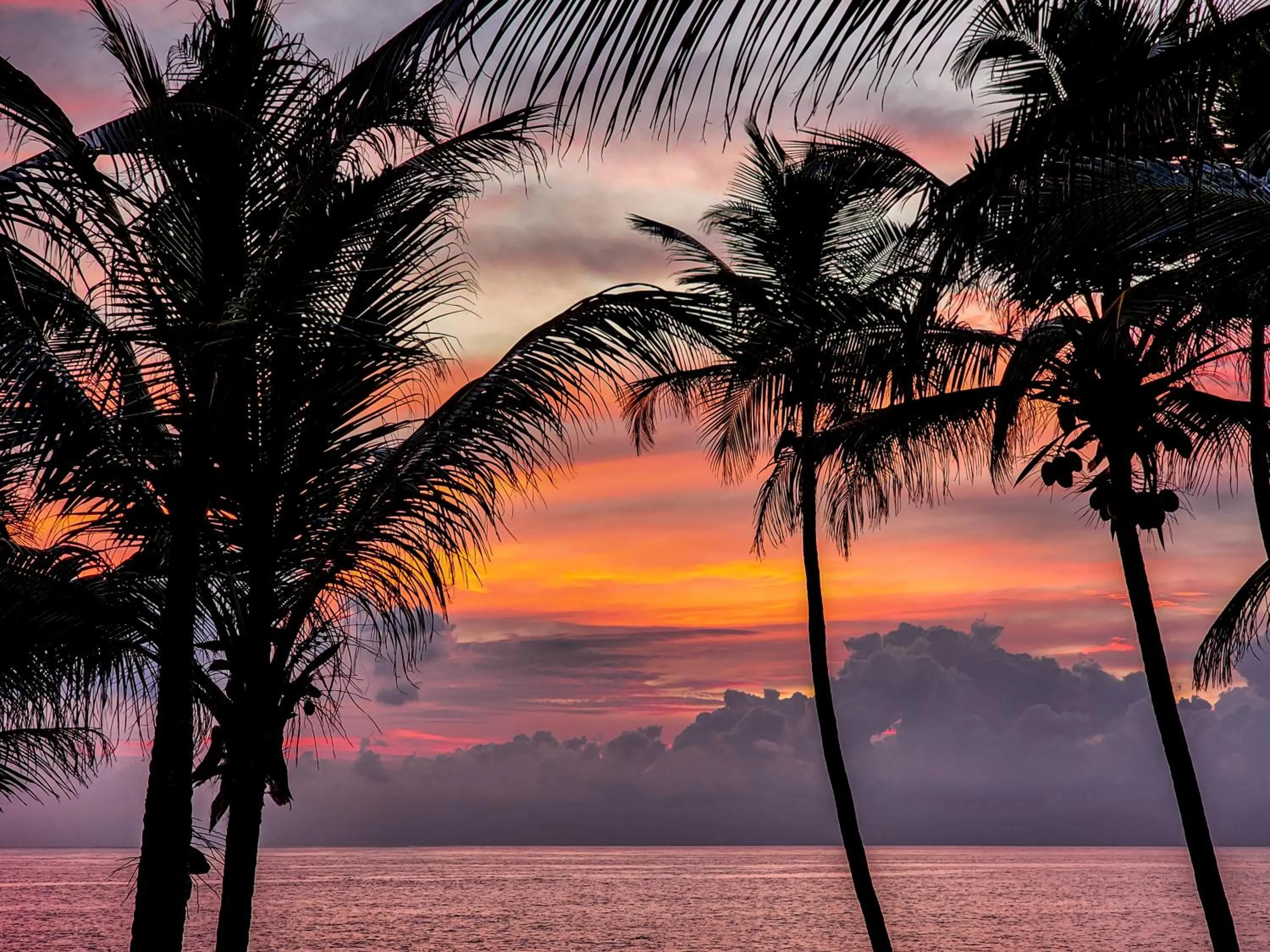 Sunset in Suite Lanka