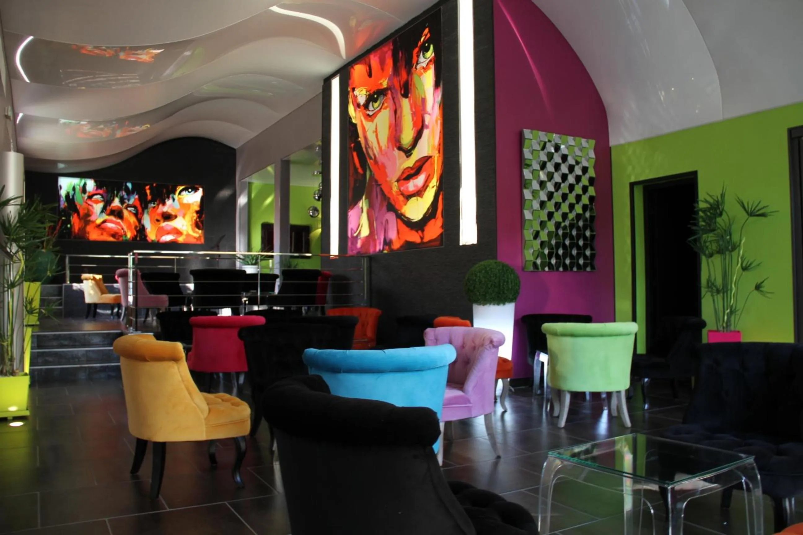 Lounge or bar in Isola Hôtel