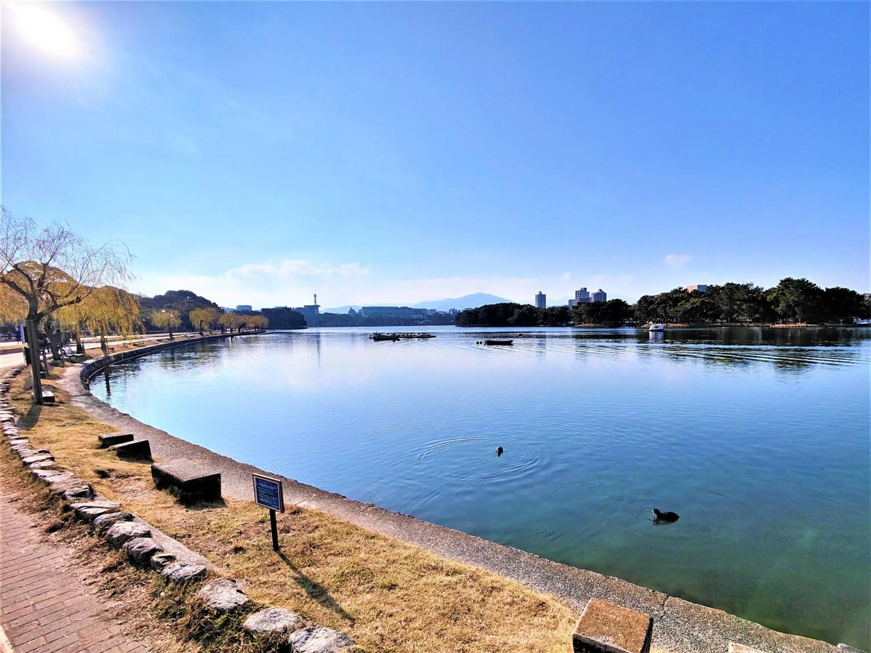Natural landscape in Heiwadai Hotel Otemon