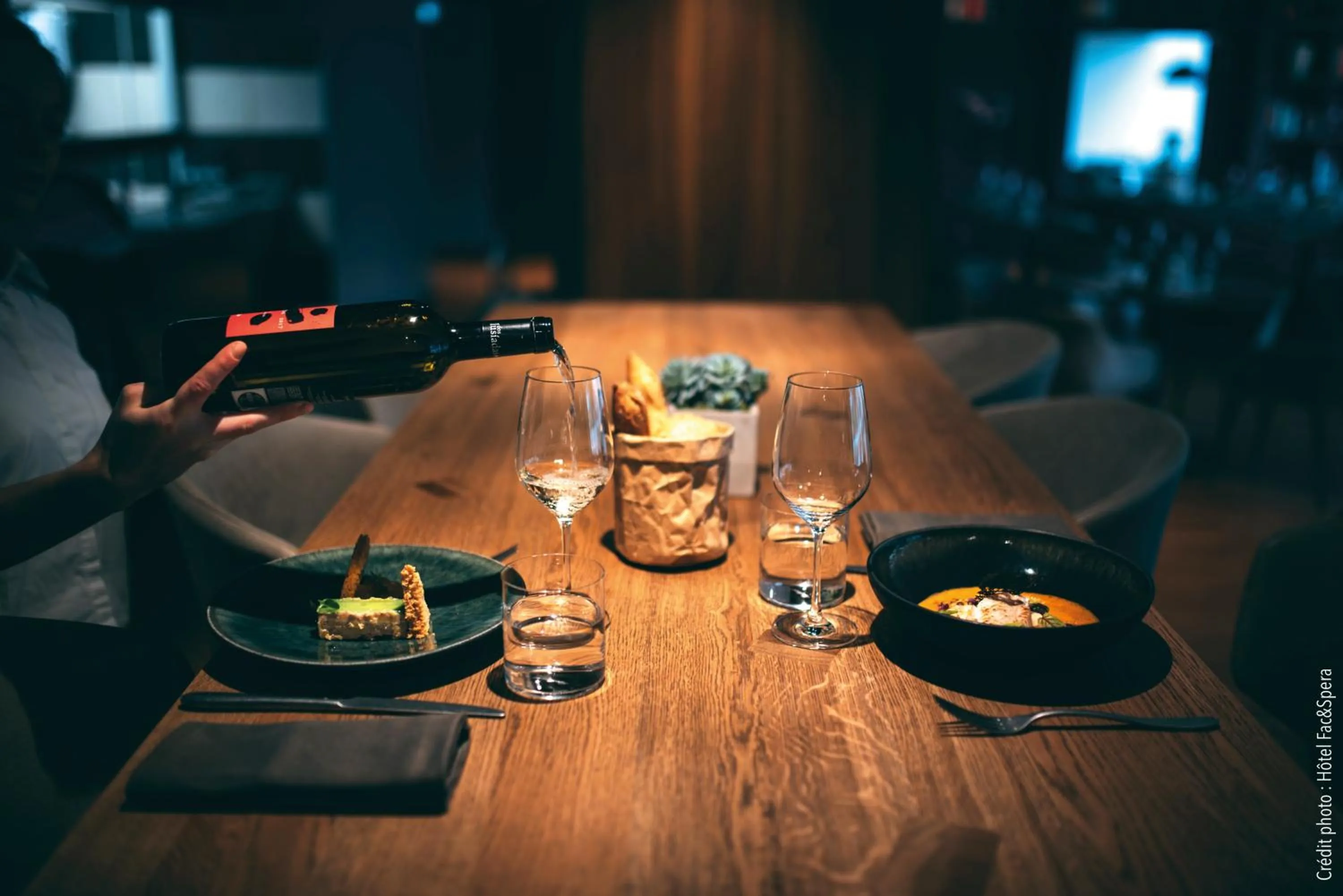 Restaurant/places to eat in Fac & Spera -Hôtel & Spa