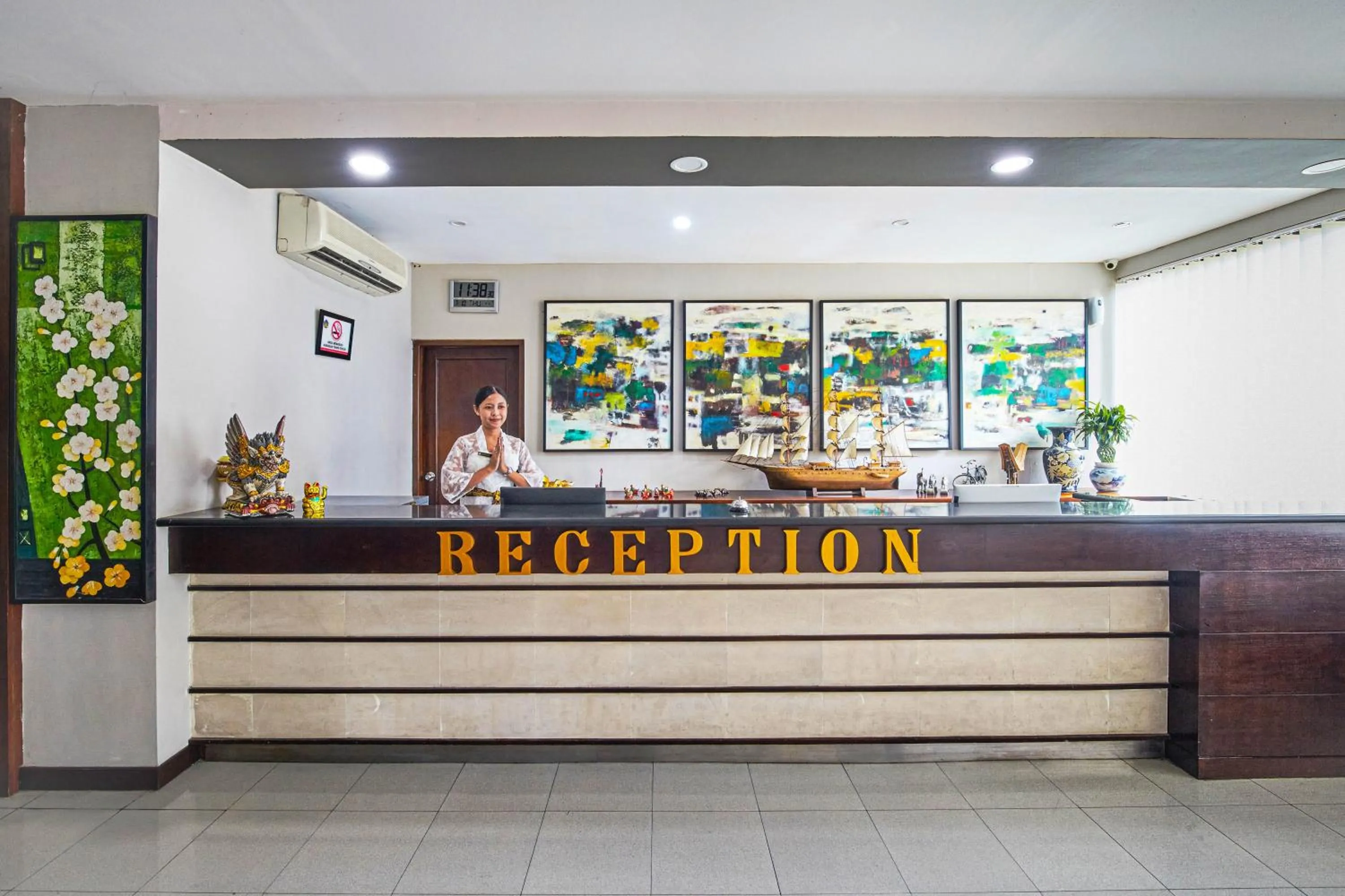 Property building in Grand Santhi Hotel