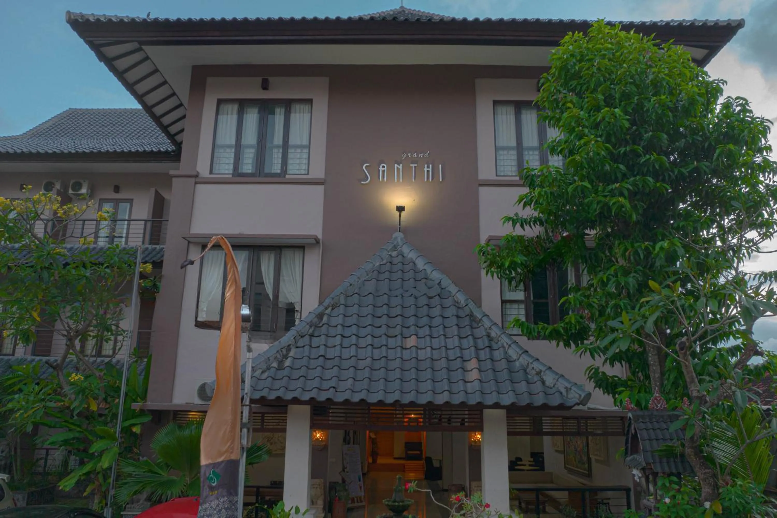 Property building in Grand Santhi Hotel