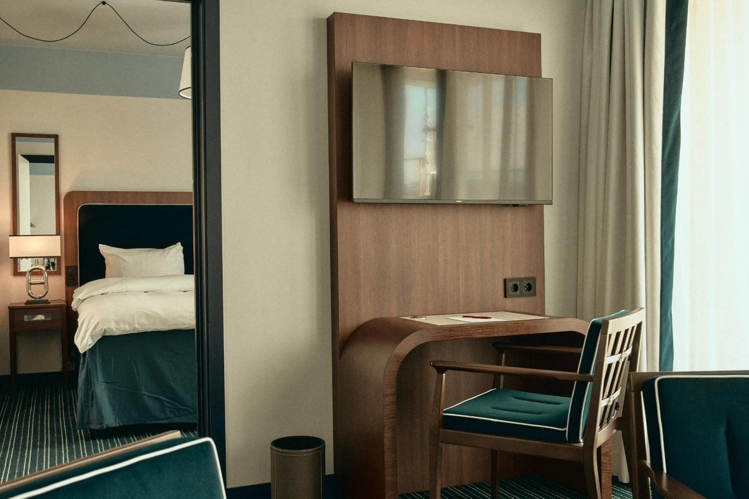 Bed in Hotel Klubben