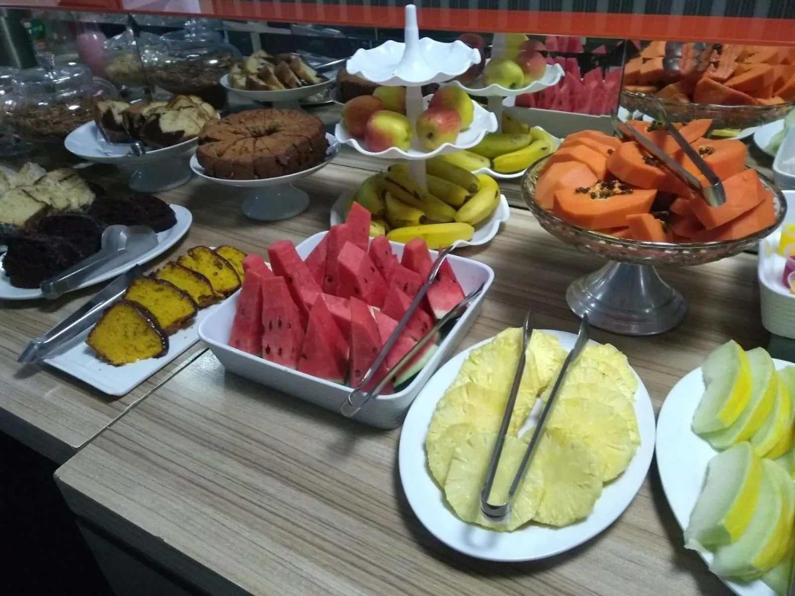 Buffet breakfast in Passer Hotel