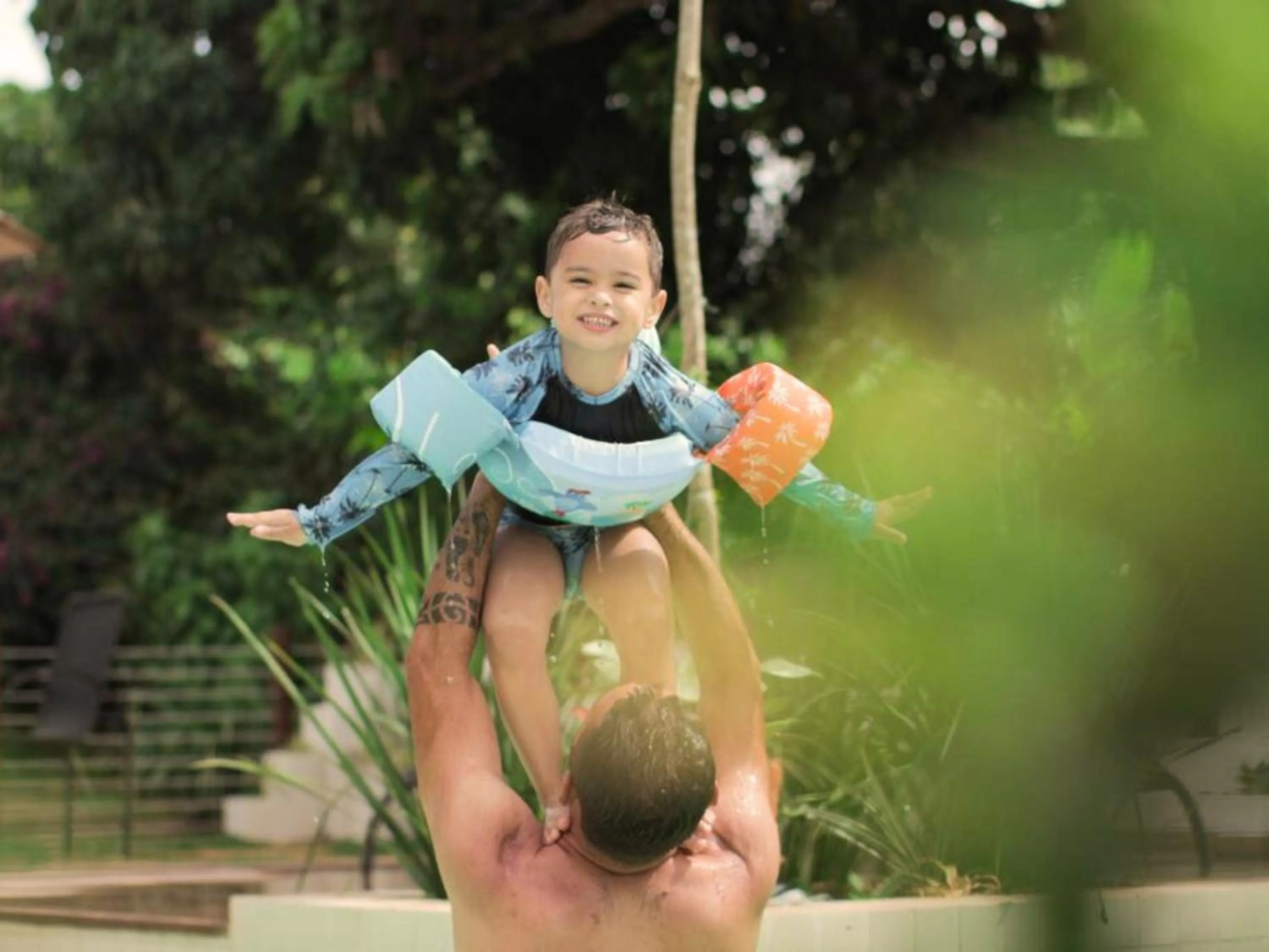 Swimming pool in Muda Hotel
