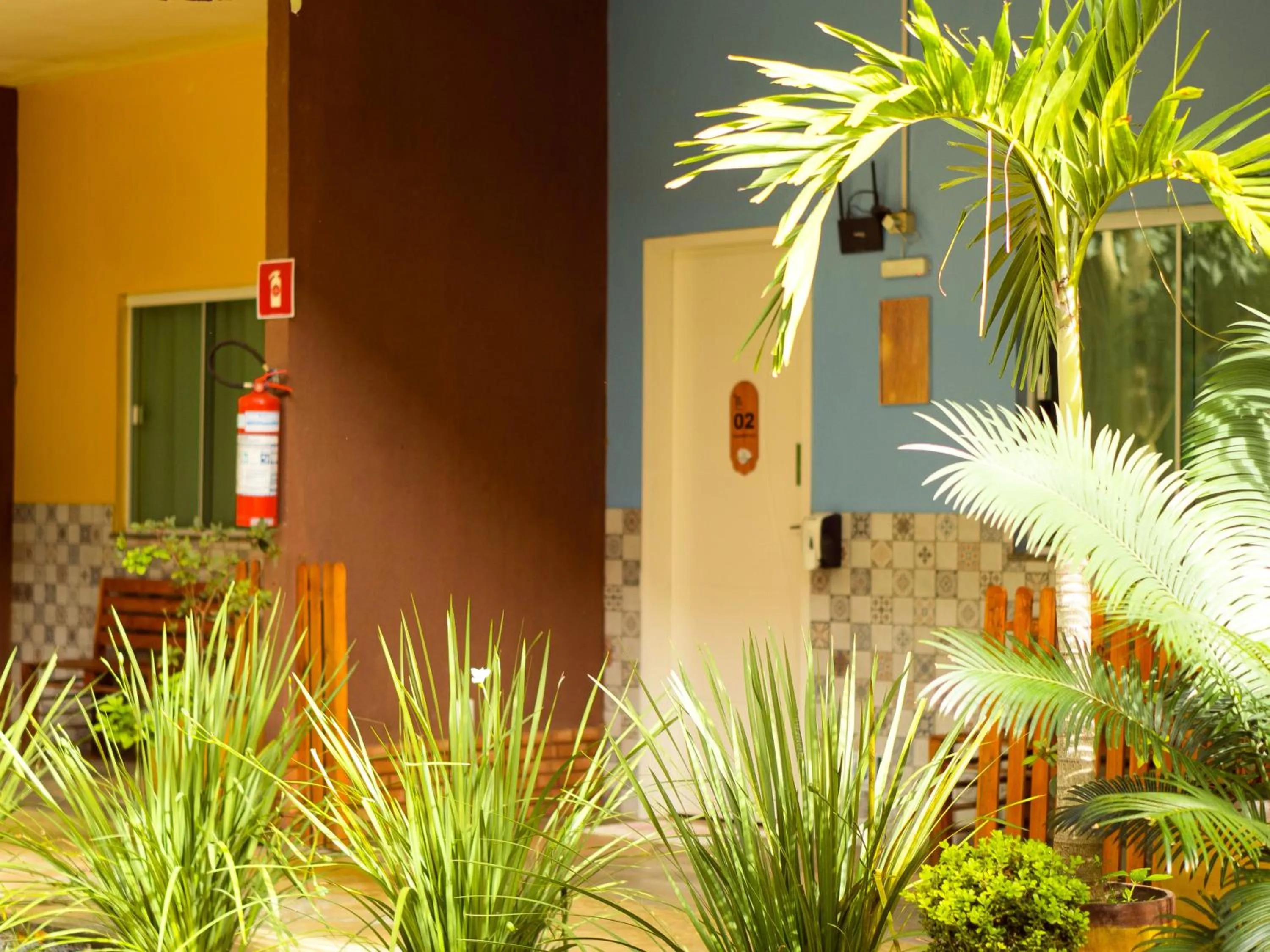 Garden in Muda Hotel