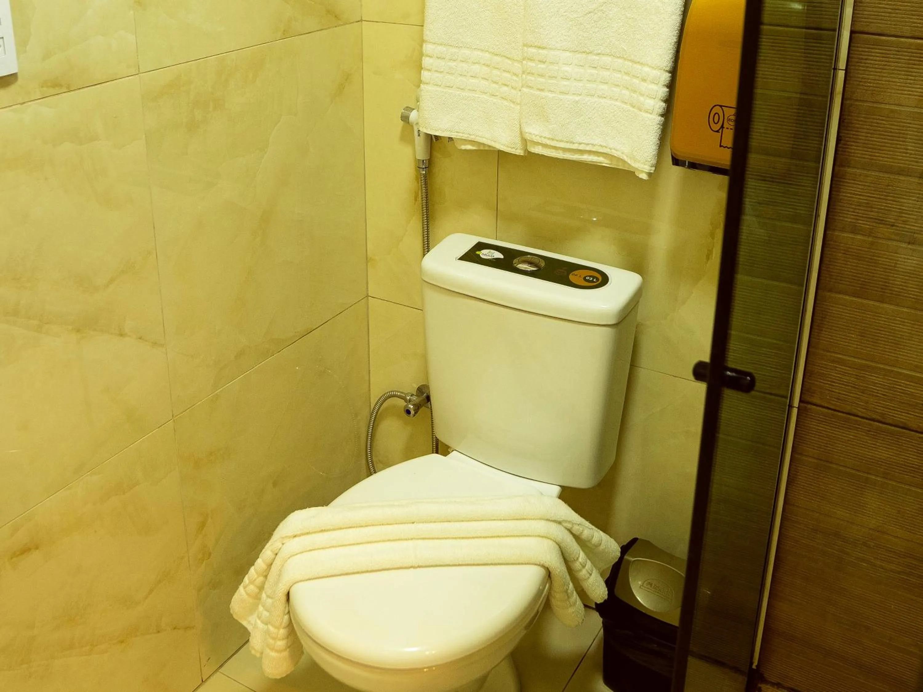 Bathroom in Muda Hotel