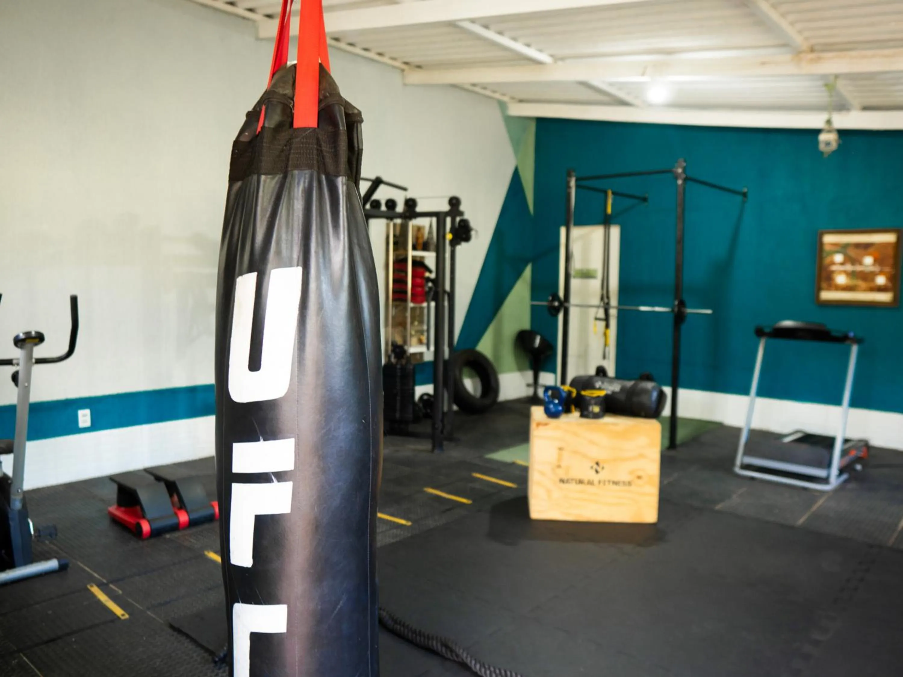 Fitness centre/facilities in Muda Hotel