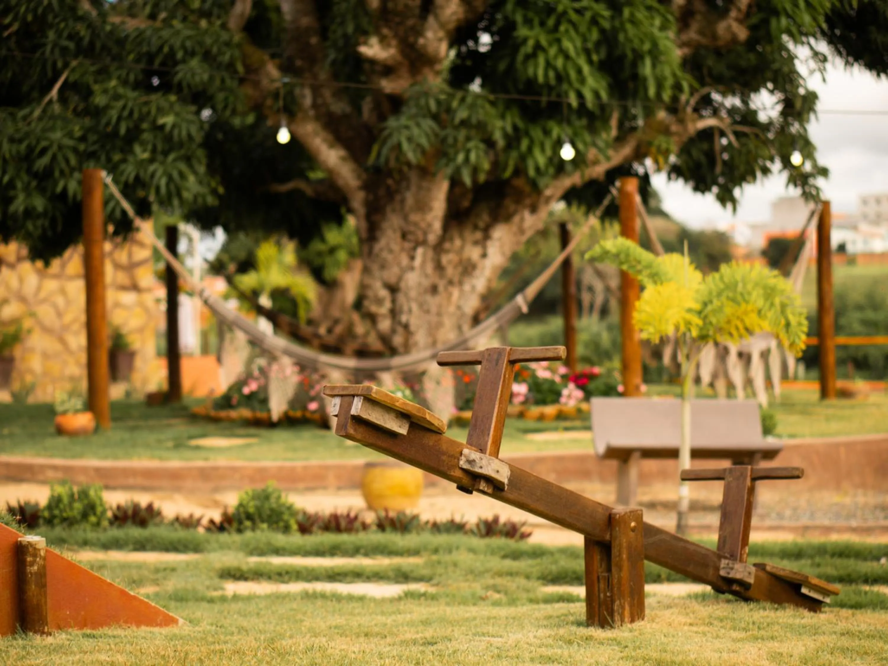Children play ground in Muda Hotel