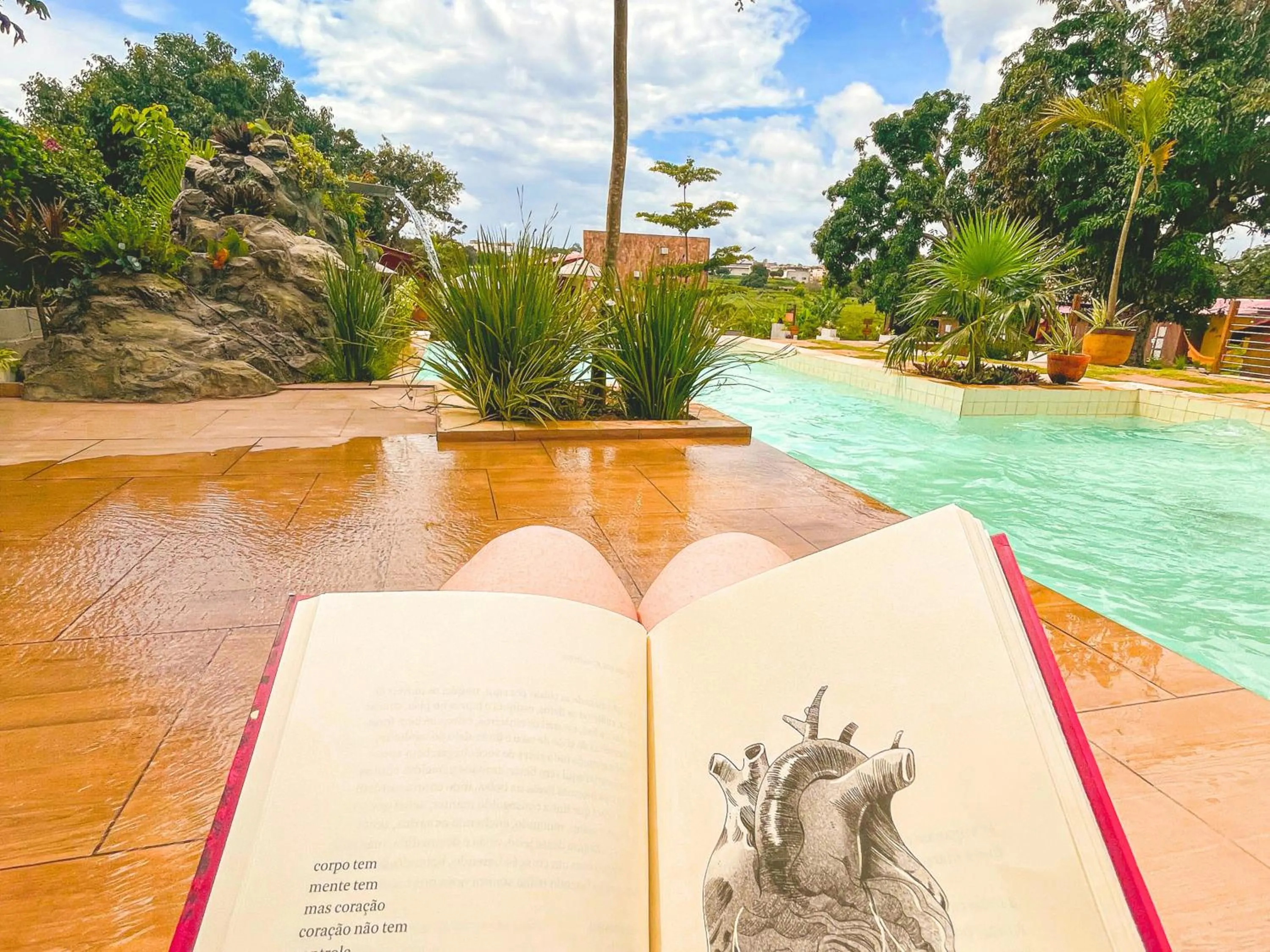 Library in Muda Hotel