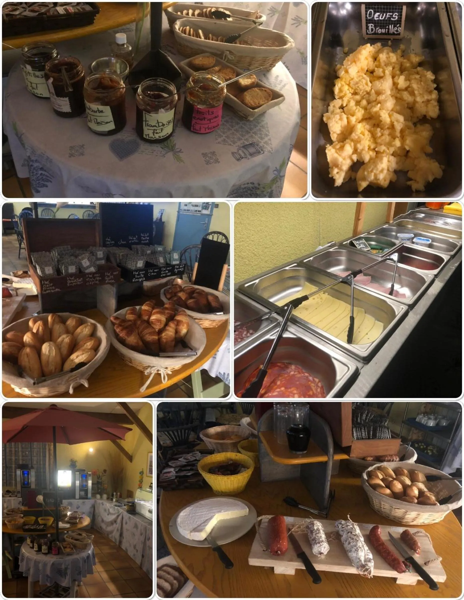 Breakfast in Hotel Des 4 Vents "Esprit Camargue" Parking Privé securisé