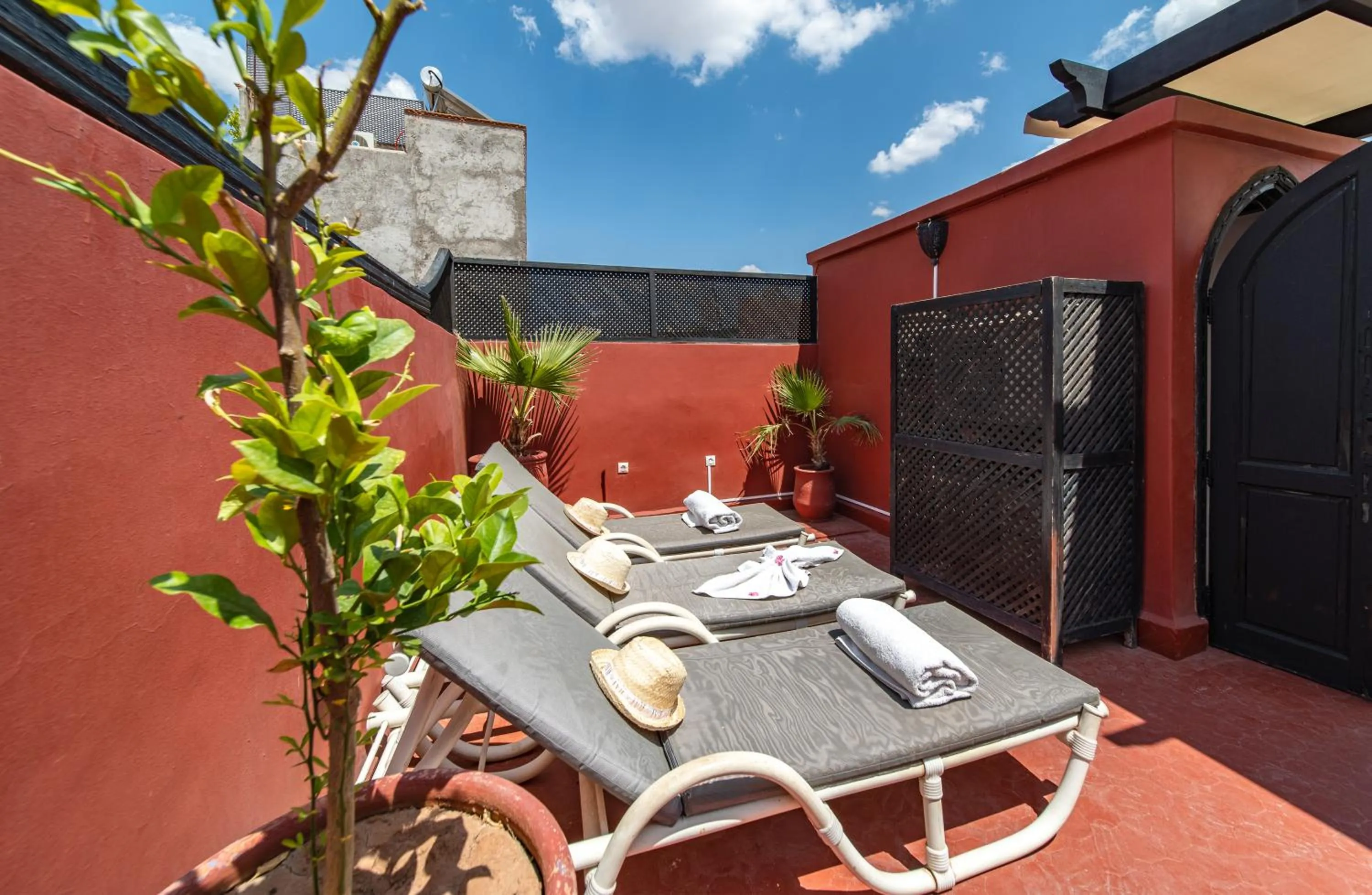 Patio in Riad Balkisse