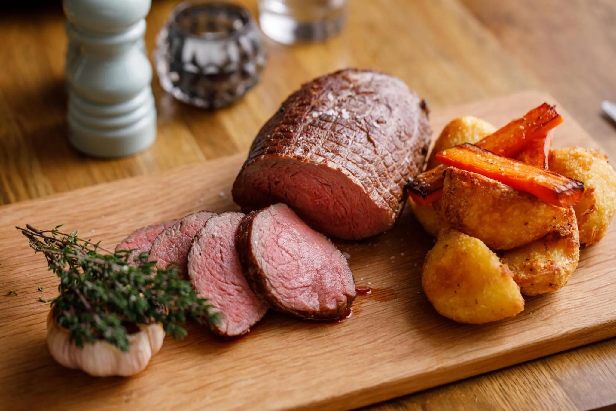 Food close-up in The Dewdrop Inn