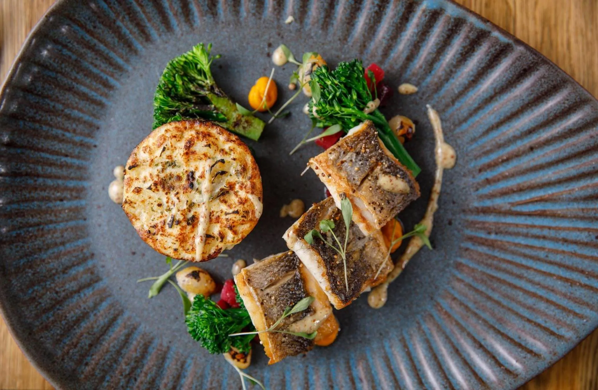 Food close-up in The Dewdrop Inn