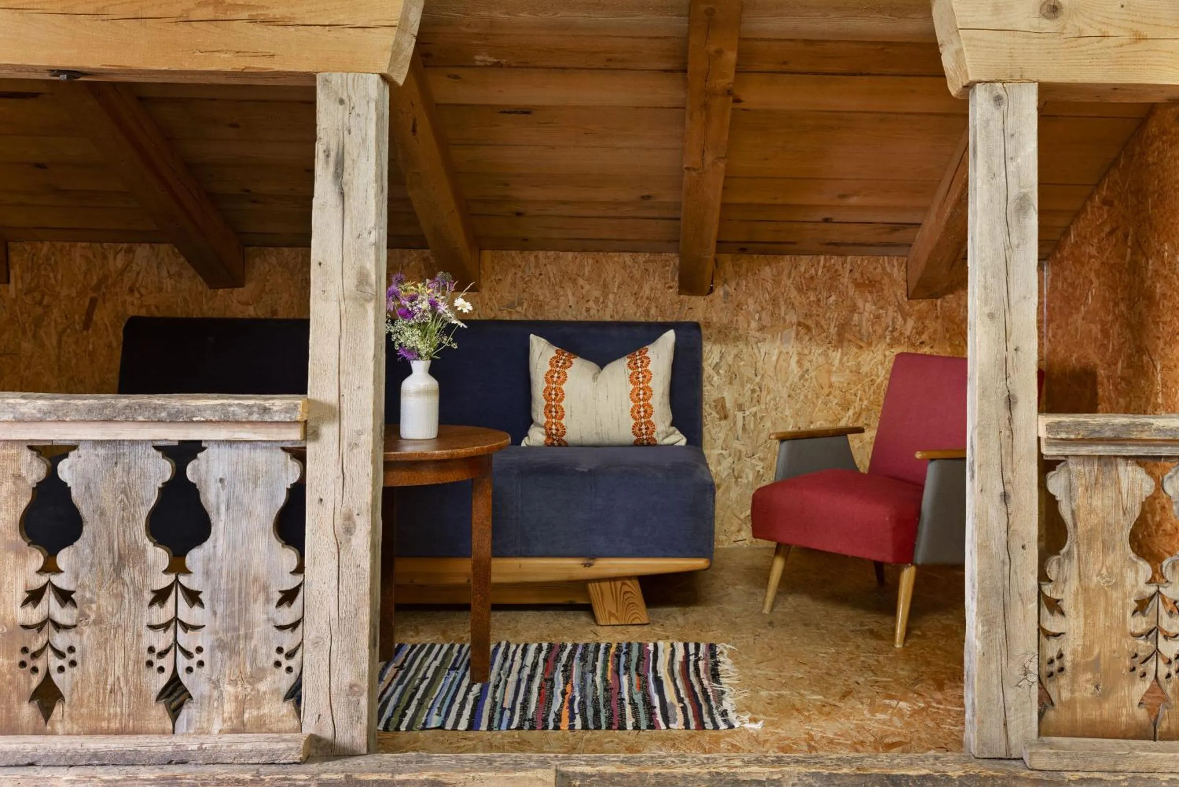 Seating area in Das Pumphaus