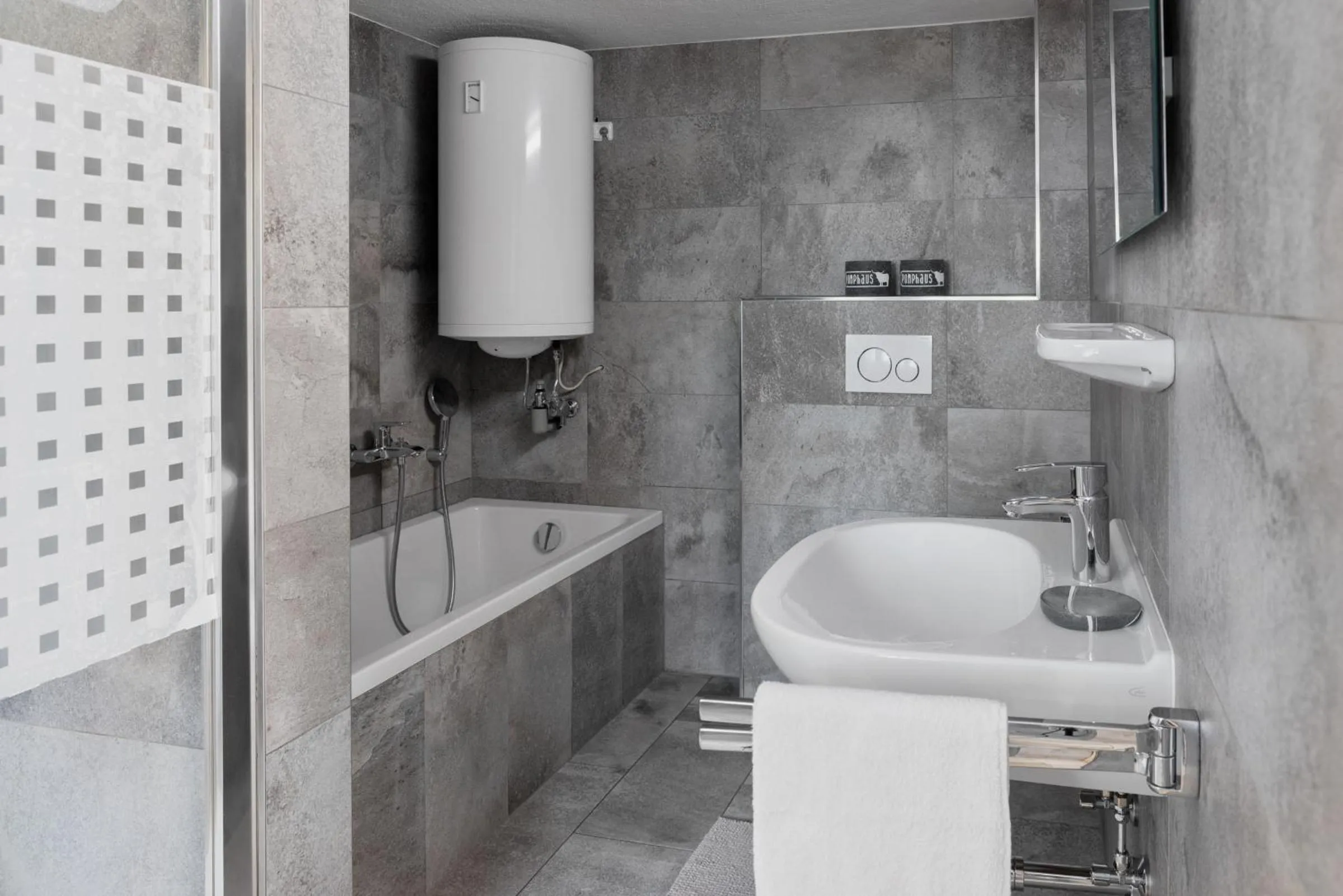 Shower in Das Pumphaus