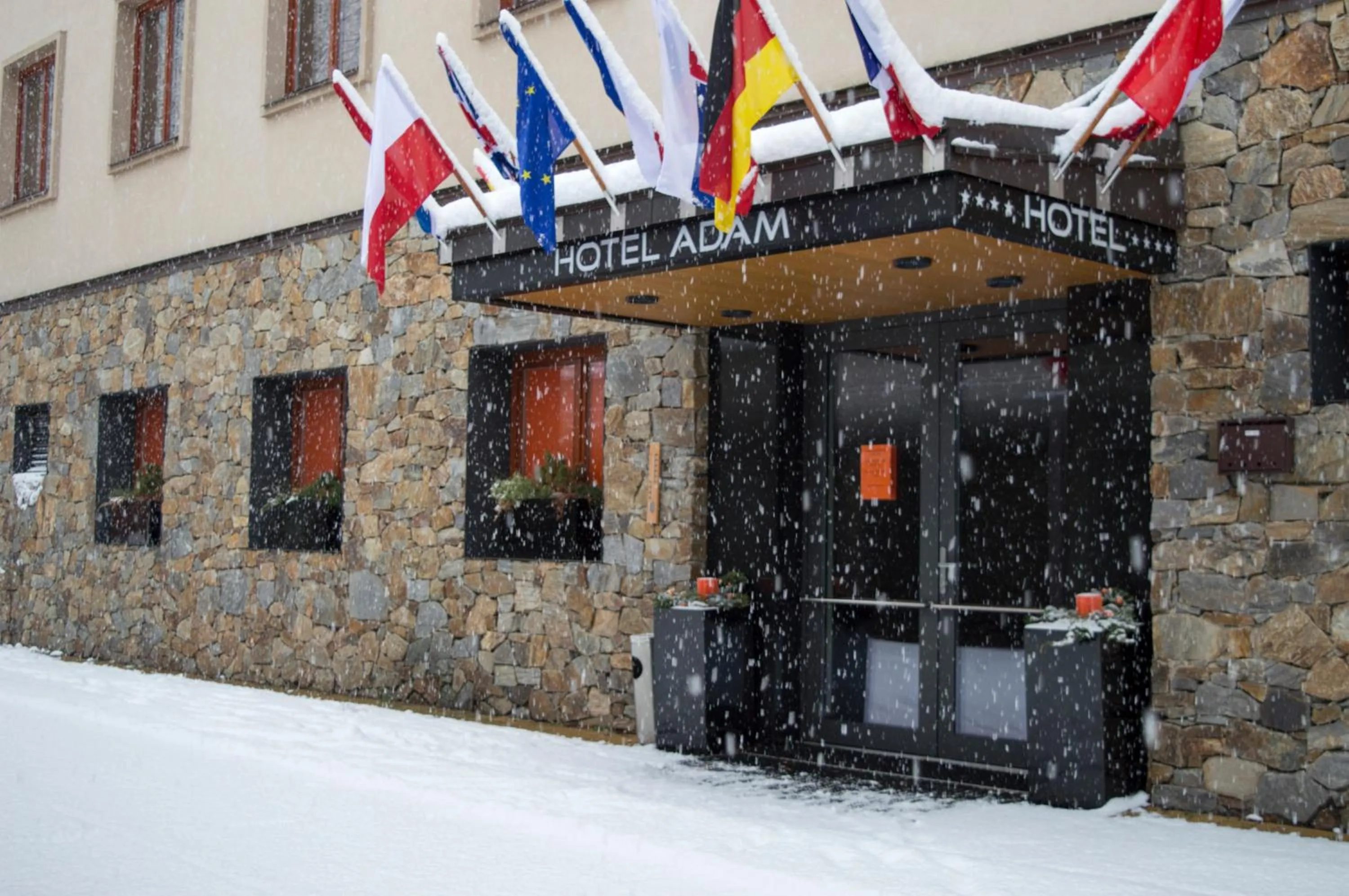 Property building in Hotel Adam