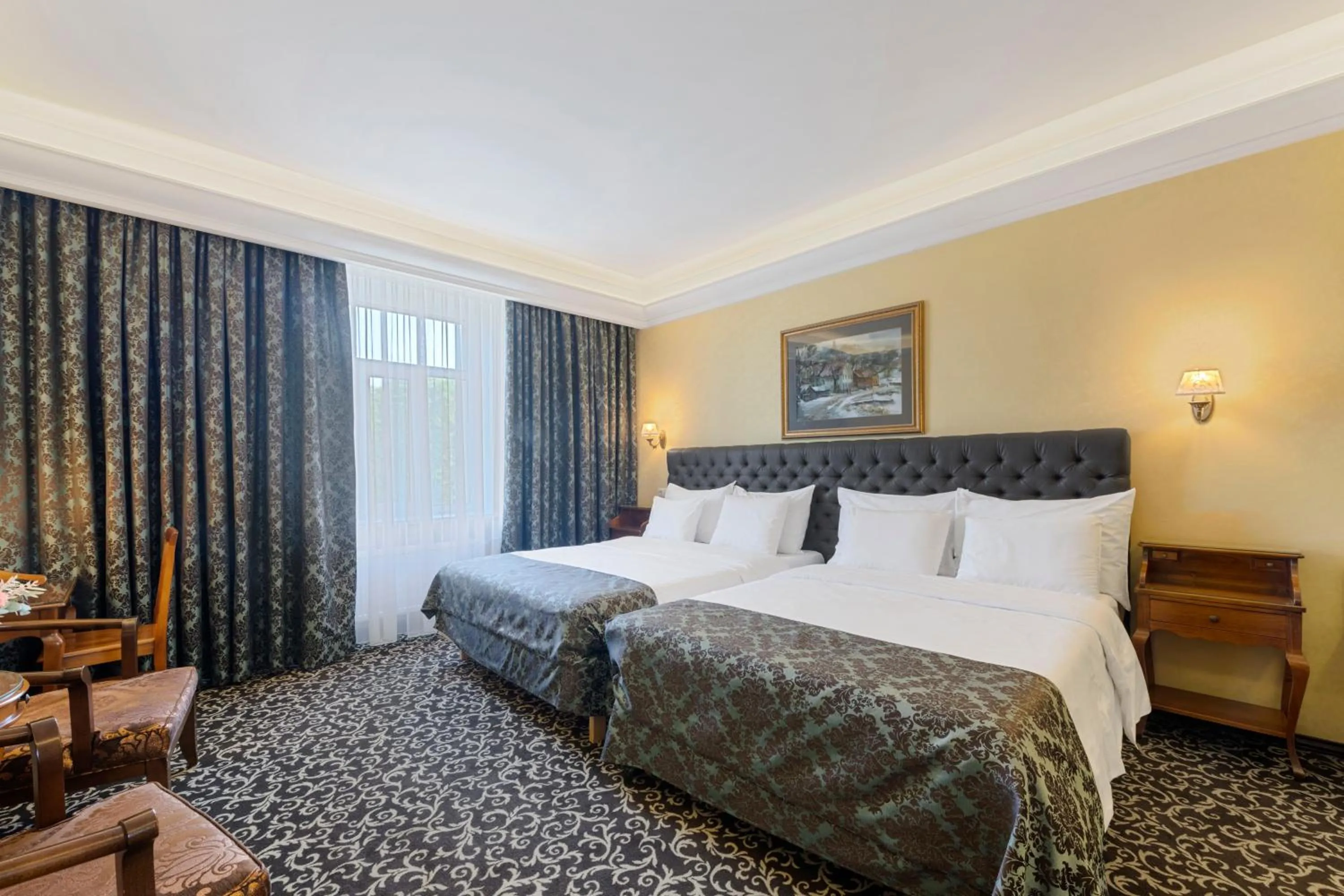 Bed in Hotel Jelgava