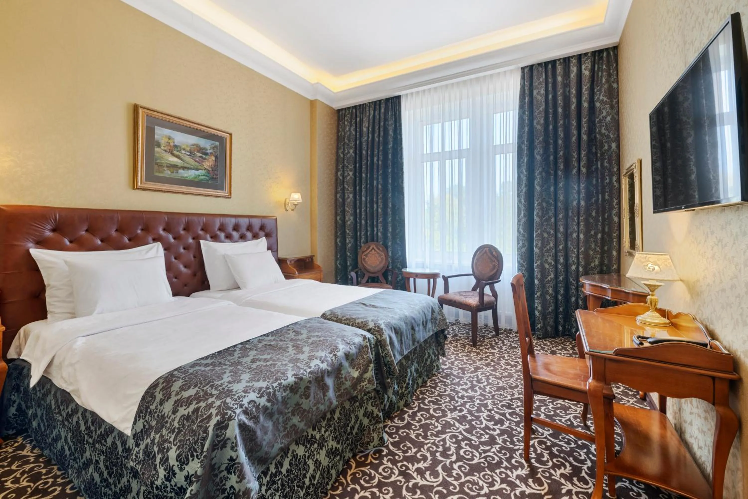 Bed in Hotel Jelgava