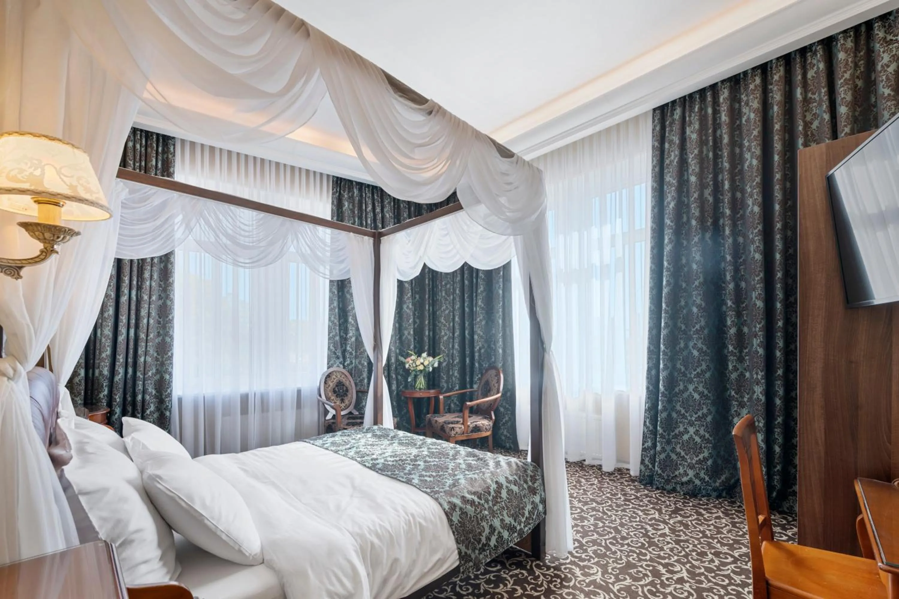 Bed in Hotel Jelgava