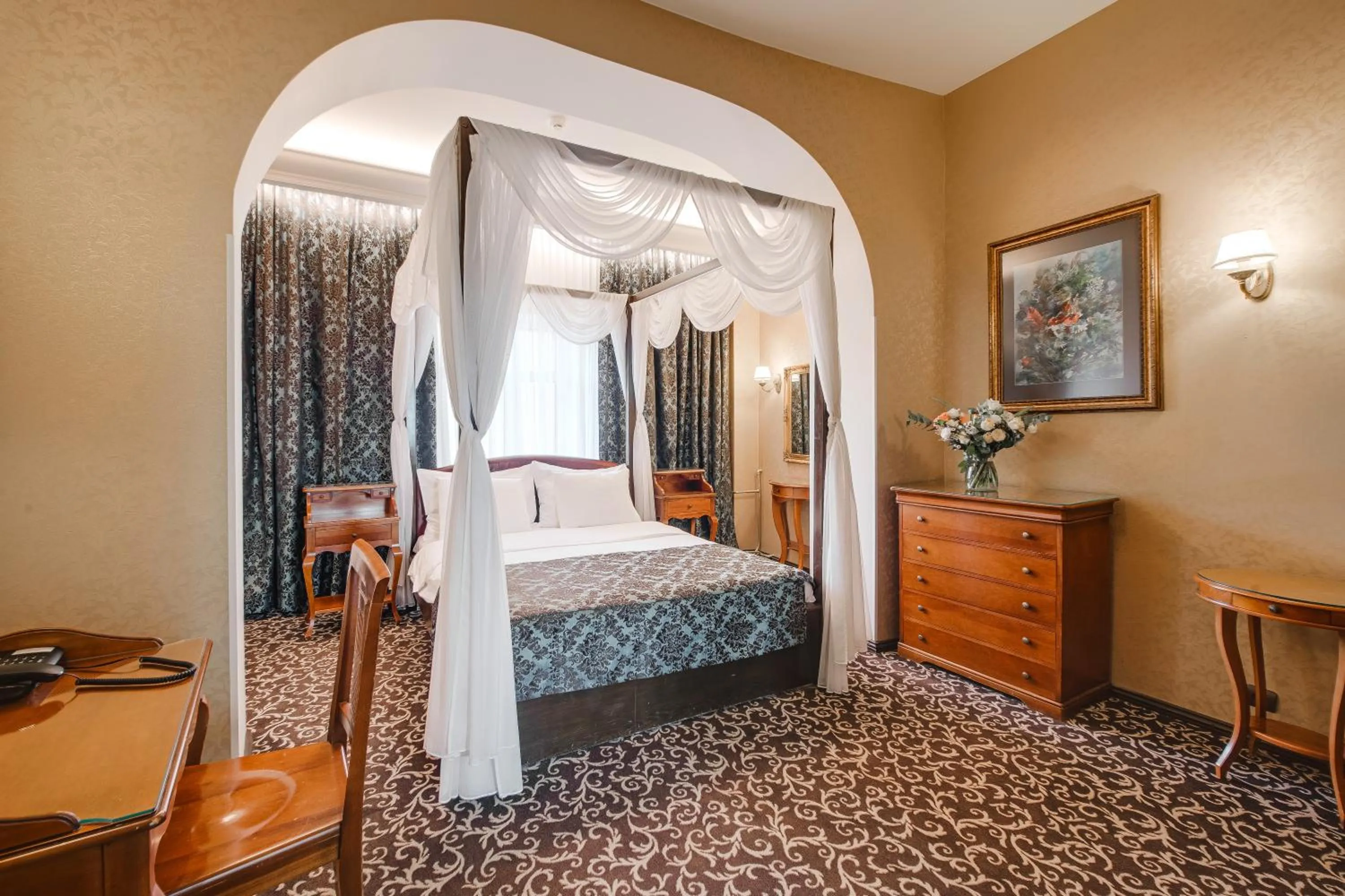 Bed in Hotel Jelgava