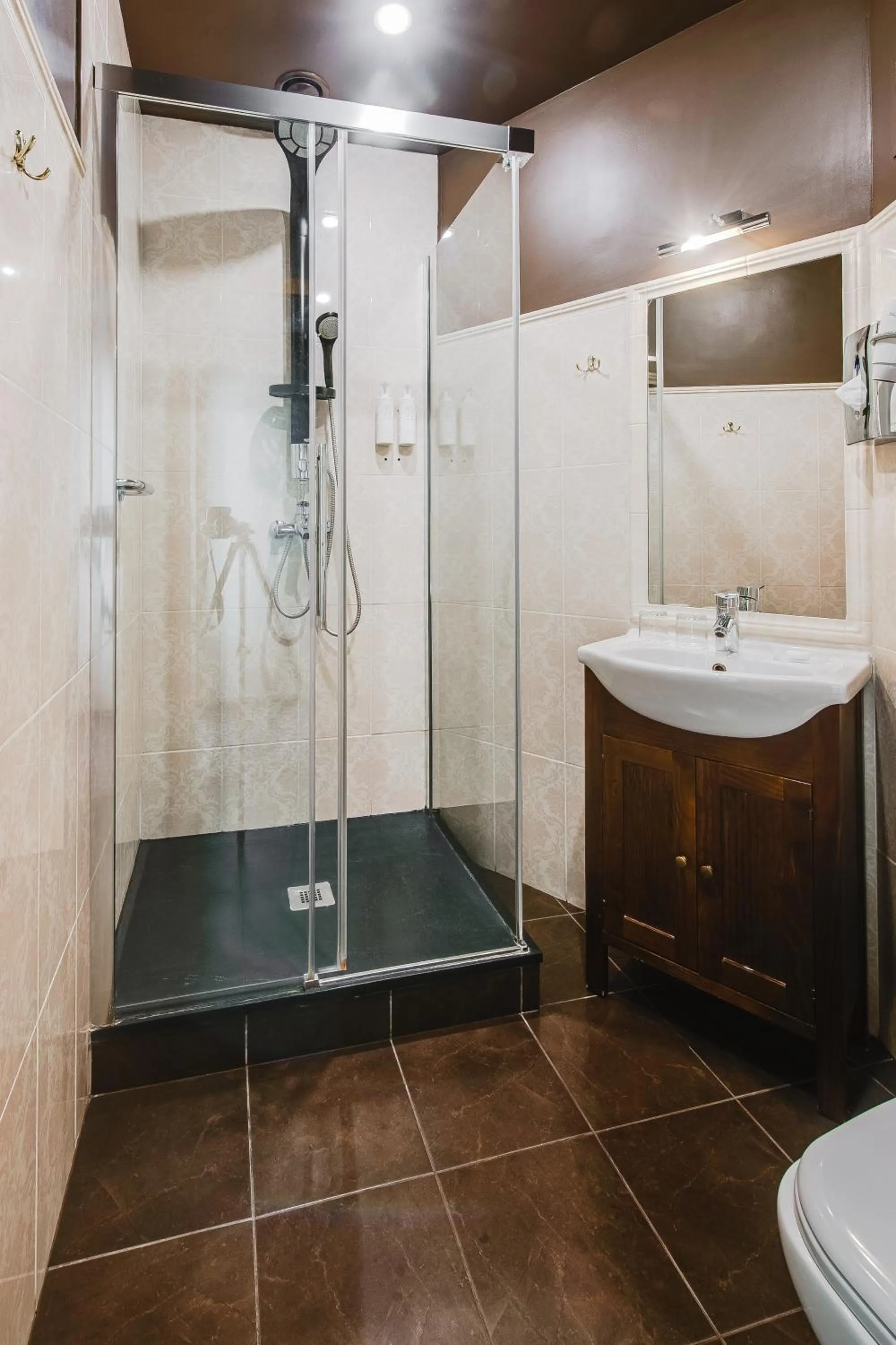 Shower in Hotel Jelgava