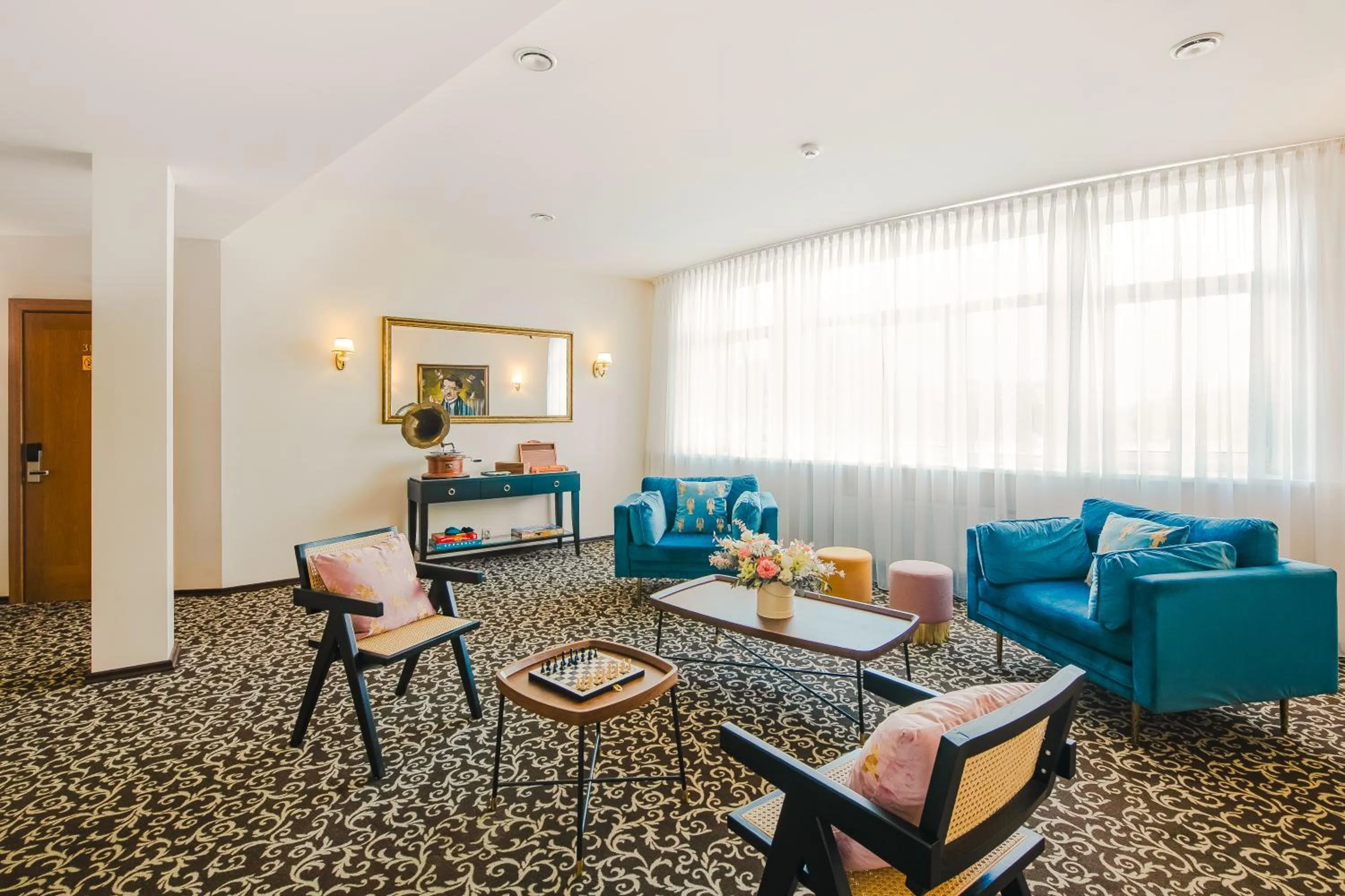 Seating area in Hotel Jelgava