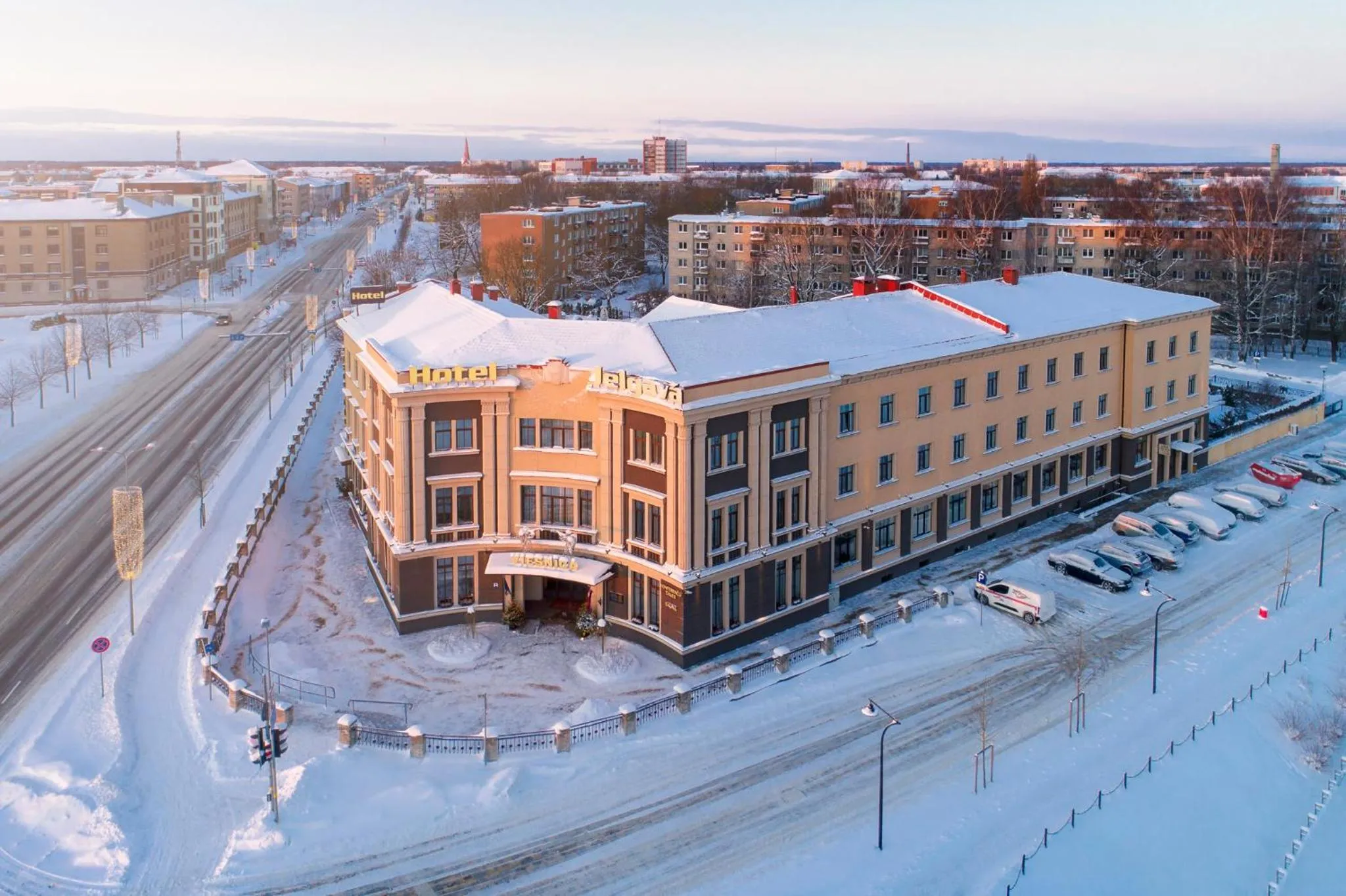 Property building in Hotel Jelgava