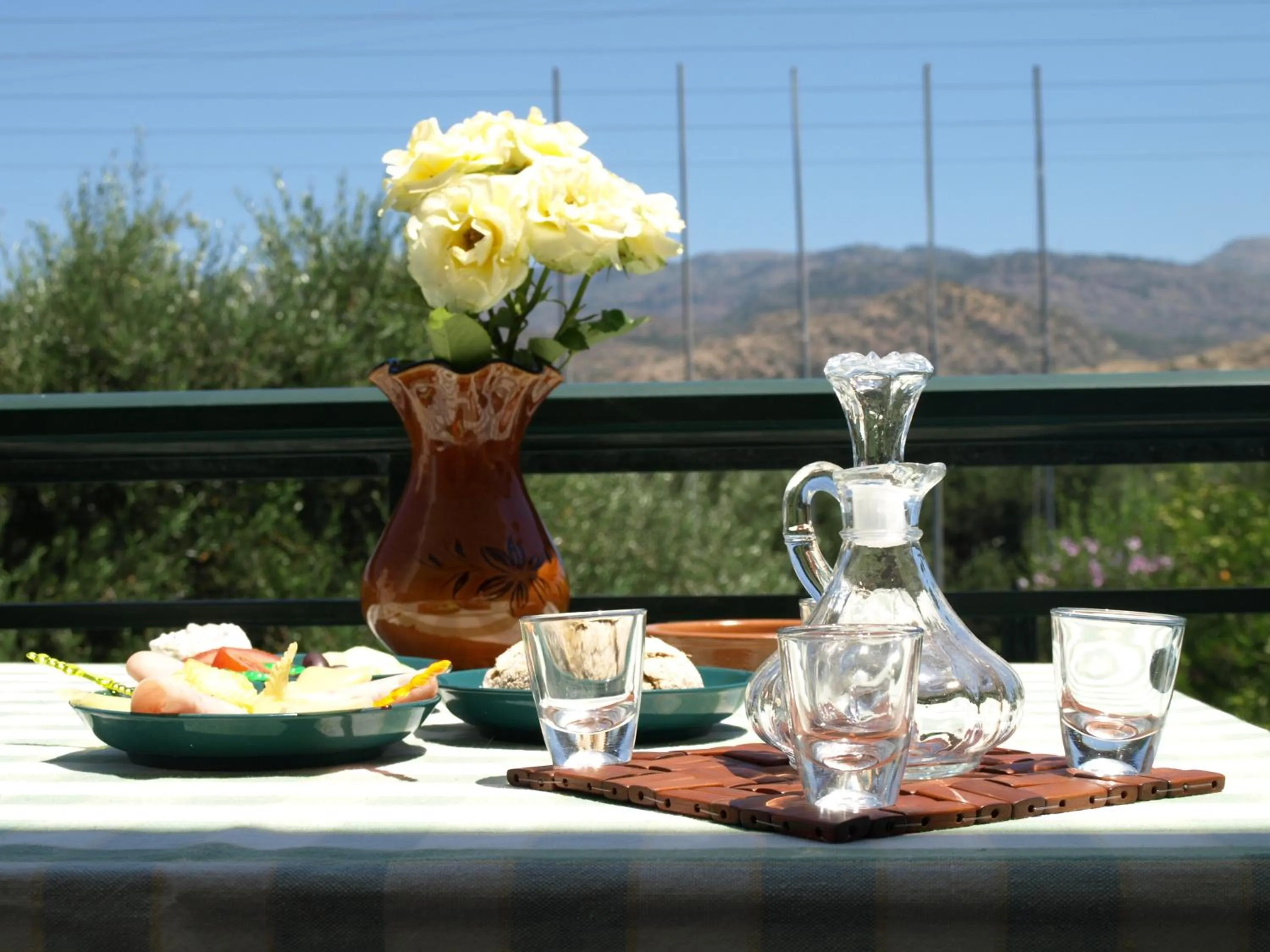 Balcony/Terrace in Kastro Studios Apartments