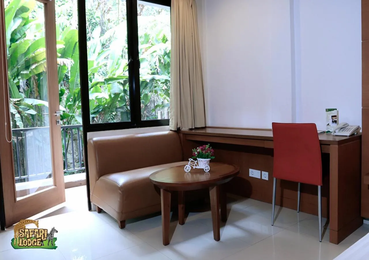 Seating area in Safari Resort