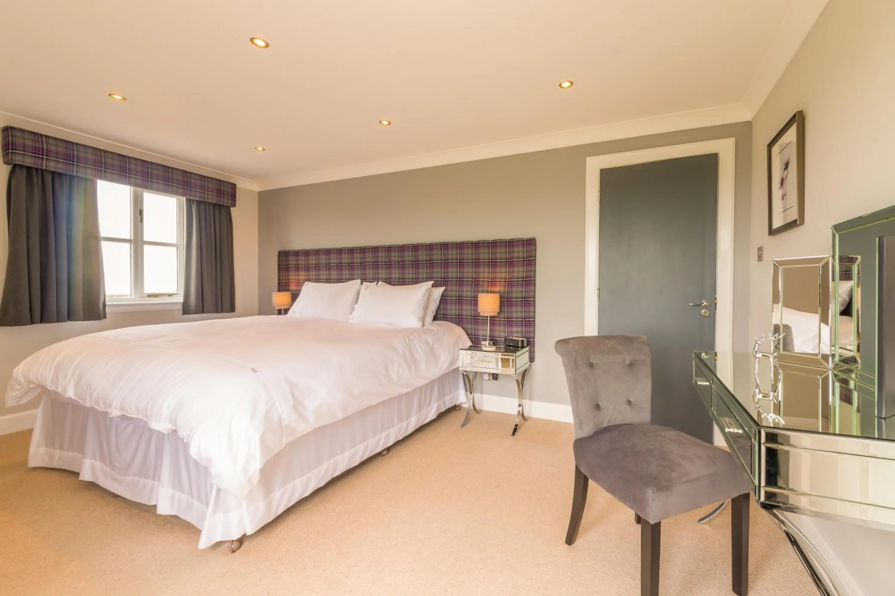 Bedroom, Bed in Garleton Lodge