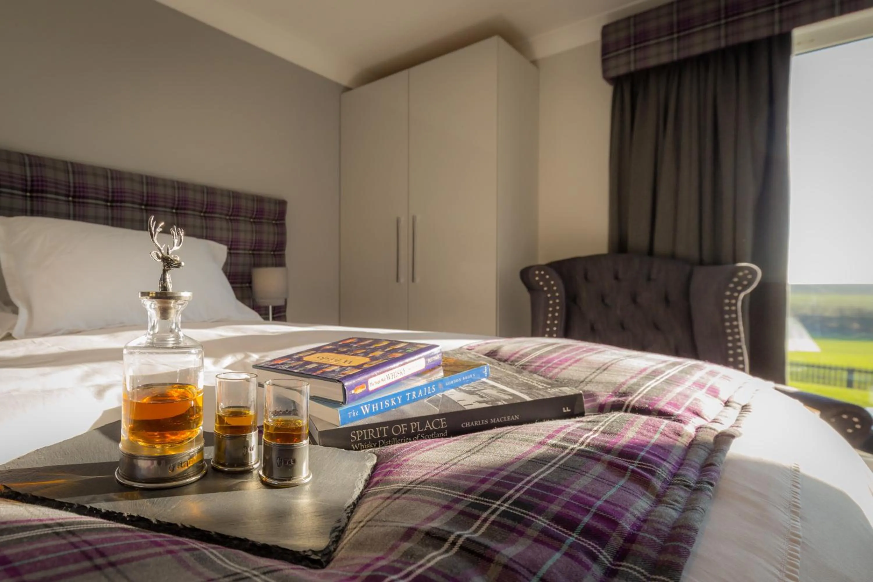 Bed in Garleton Lodge