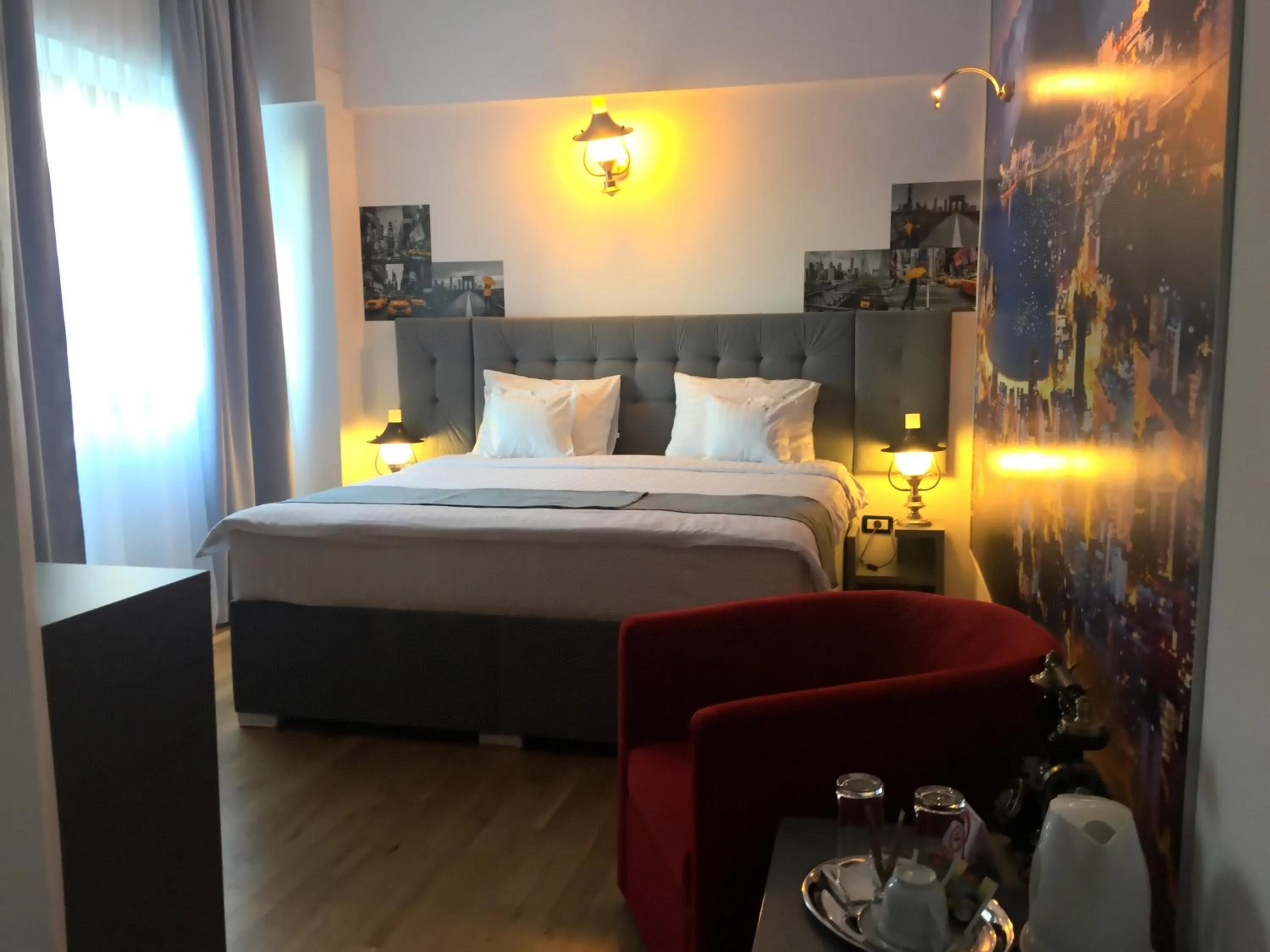 Bed in Ambra Boutique Hotel & Bistro