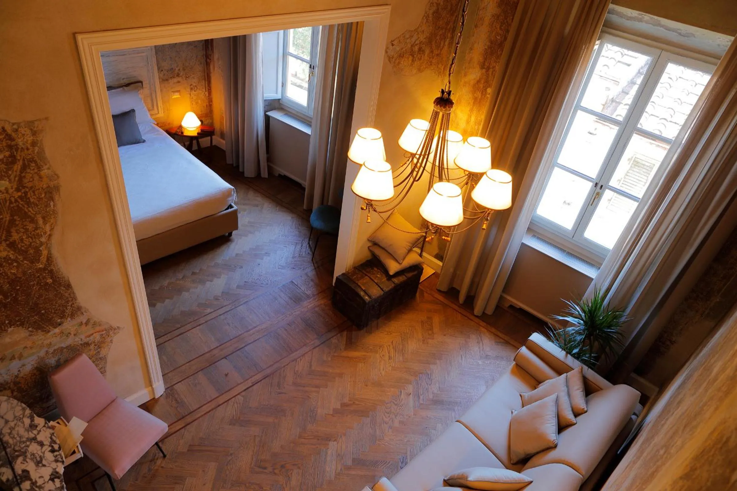 Bed in Residenza La Musa Amarcord