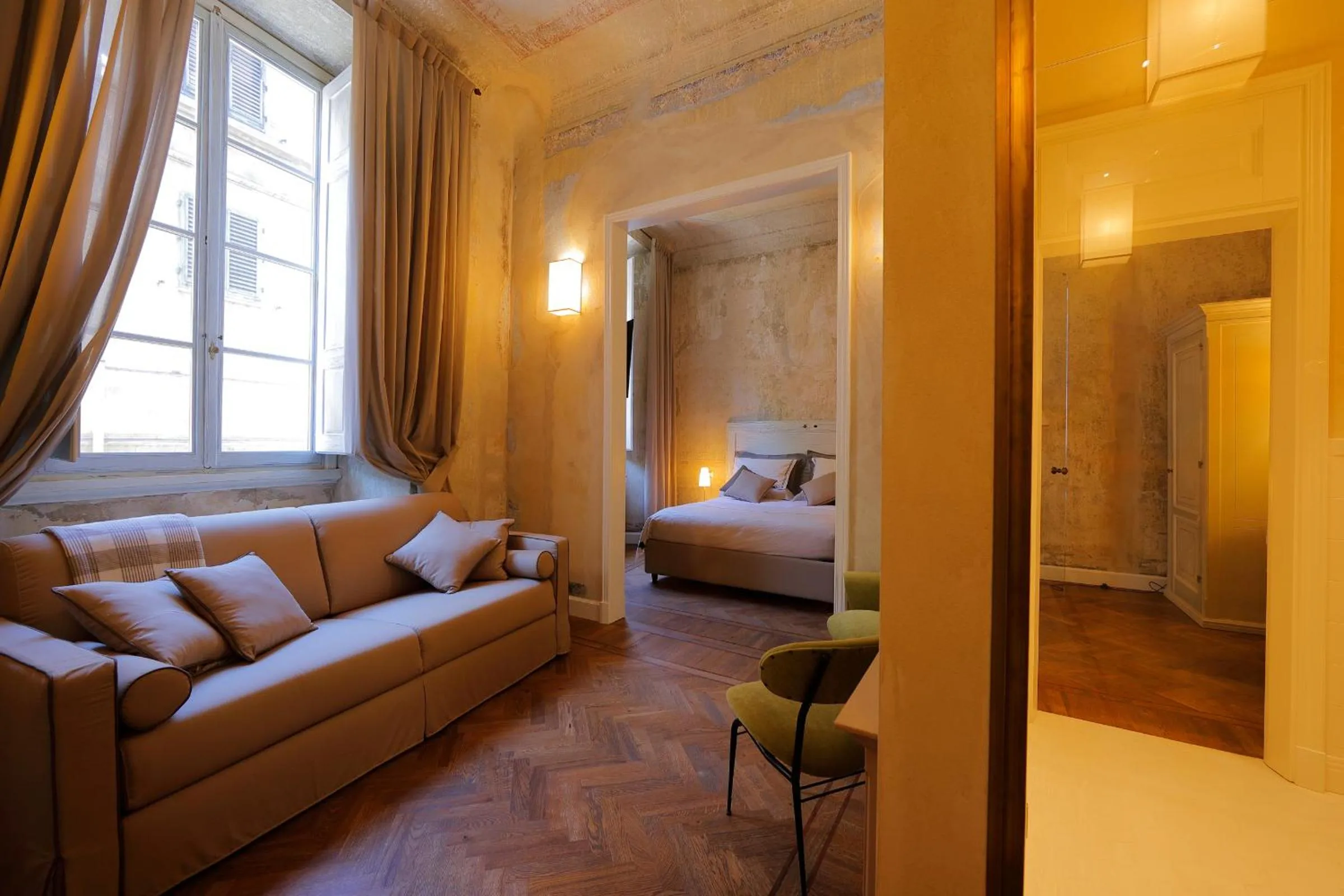 Bed in Residenza La Musa Amarcord