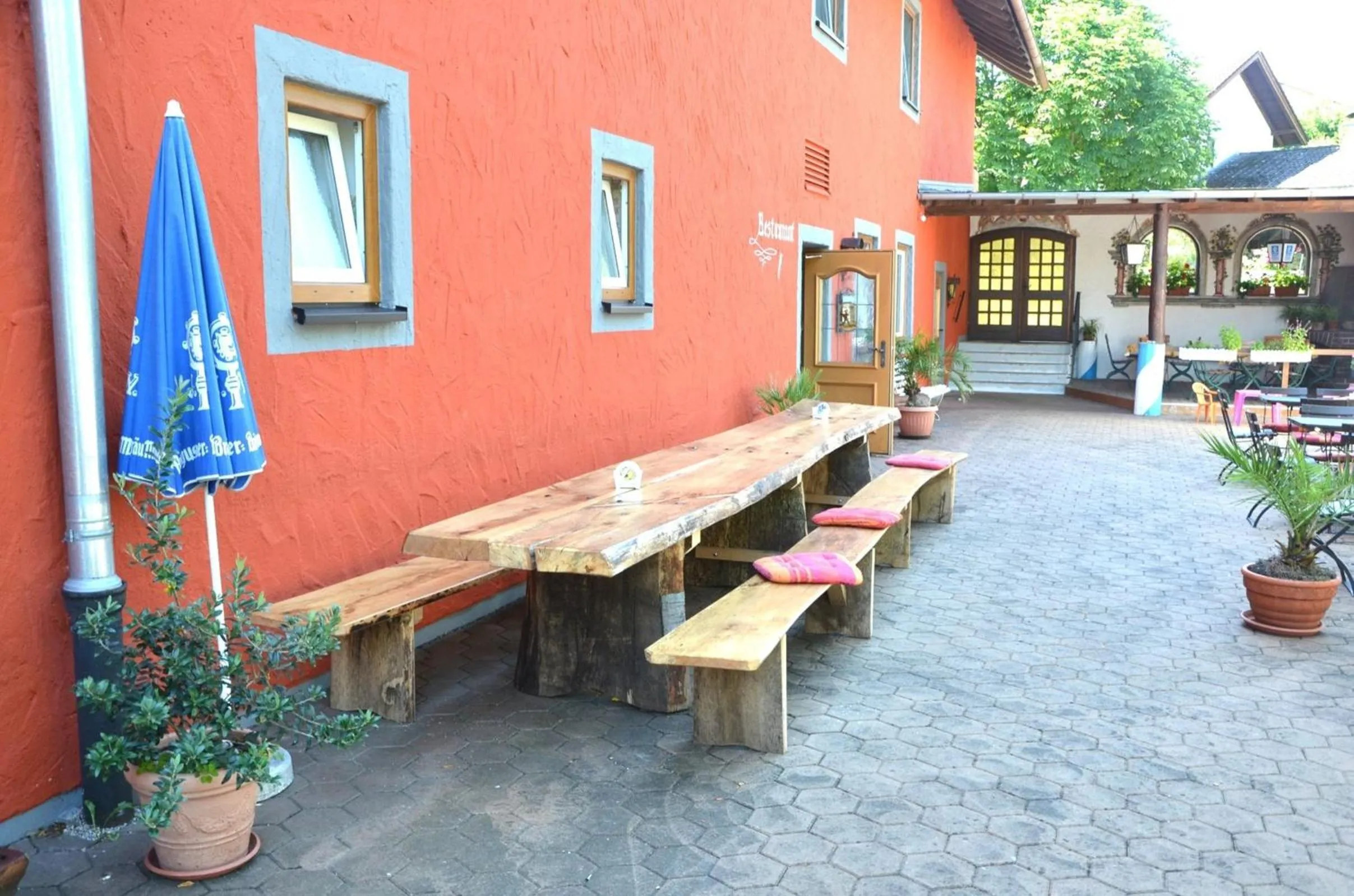 BBQ facilities in Landgasthof zur Quelle