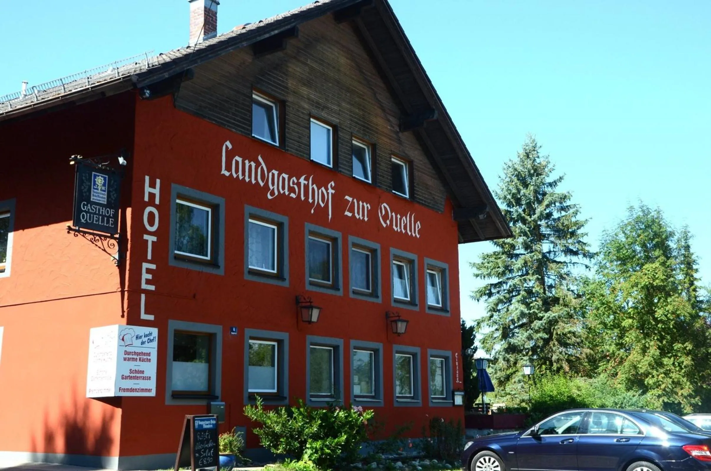 Area and facilities in Landgasthof zur Quelle