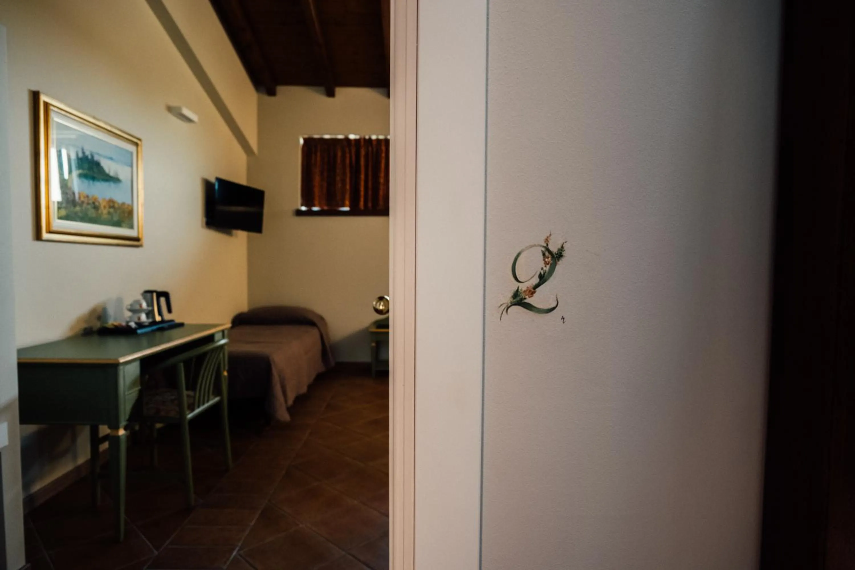 Bedroom, Bed in Albergo La Meridiana