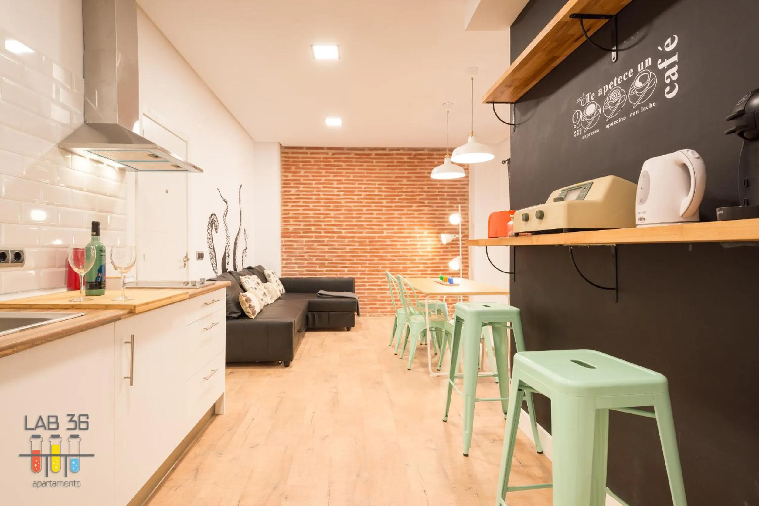 Two-Bedroom Apartment in LAB 36 Apartaments