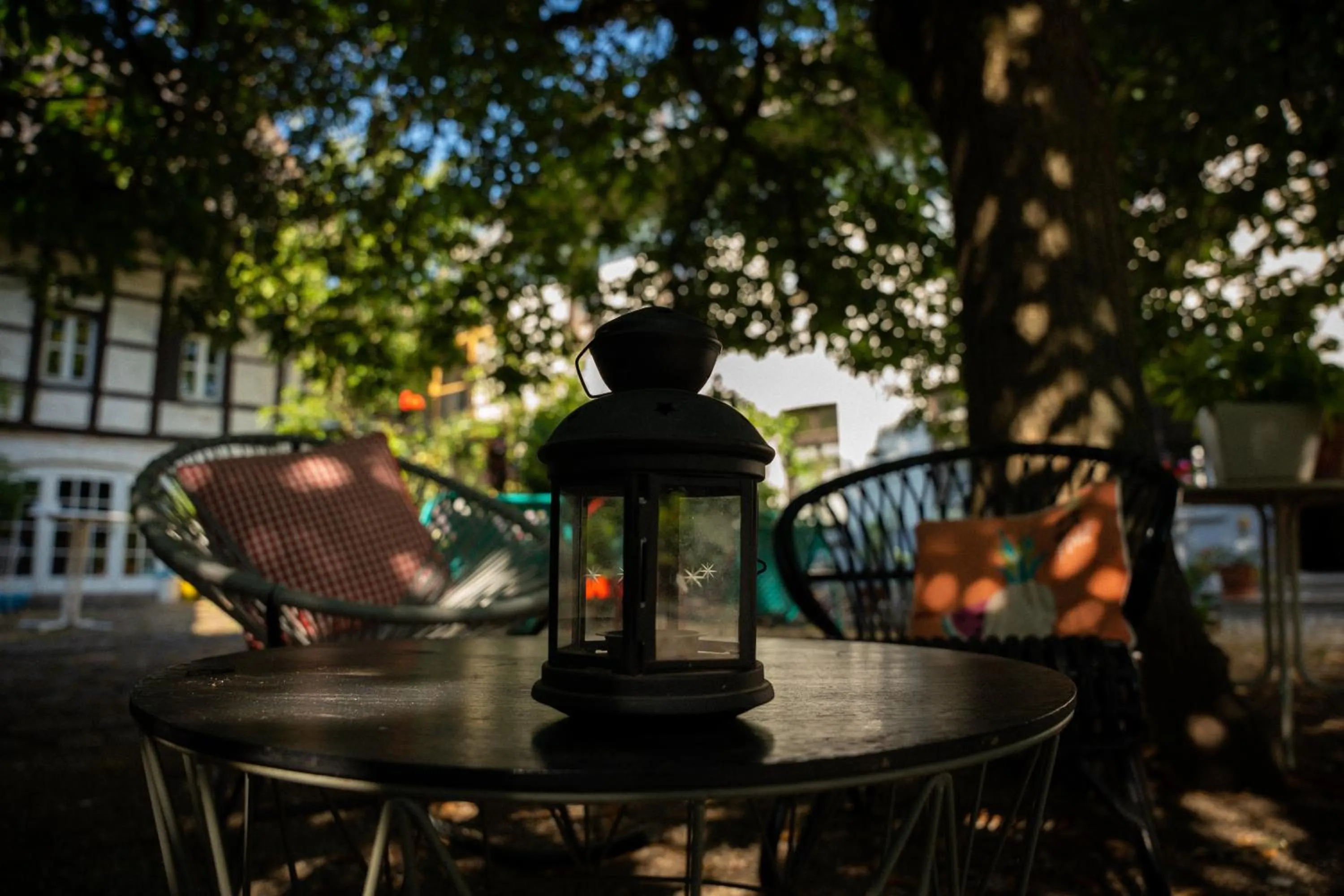 Inner courtyard view in Landhaus Danielshof
