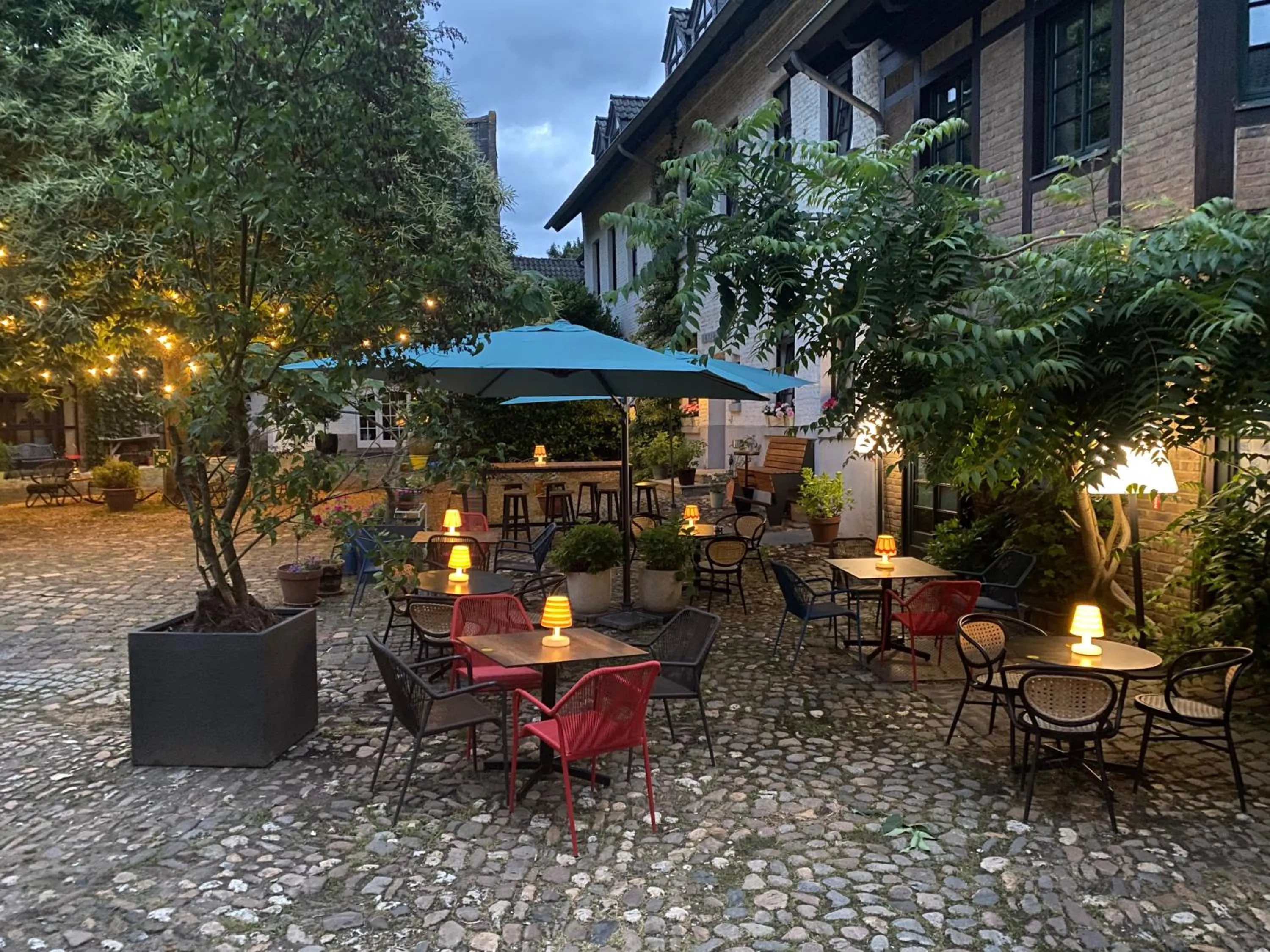 Inner courtyard view in Landhaus Danielshof