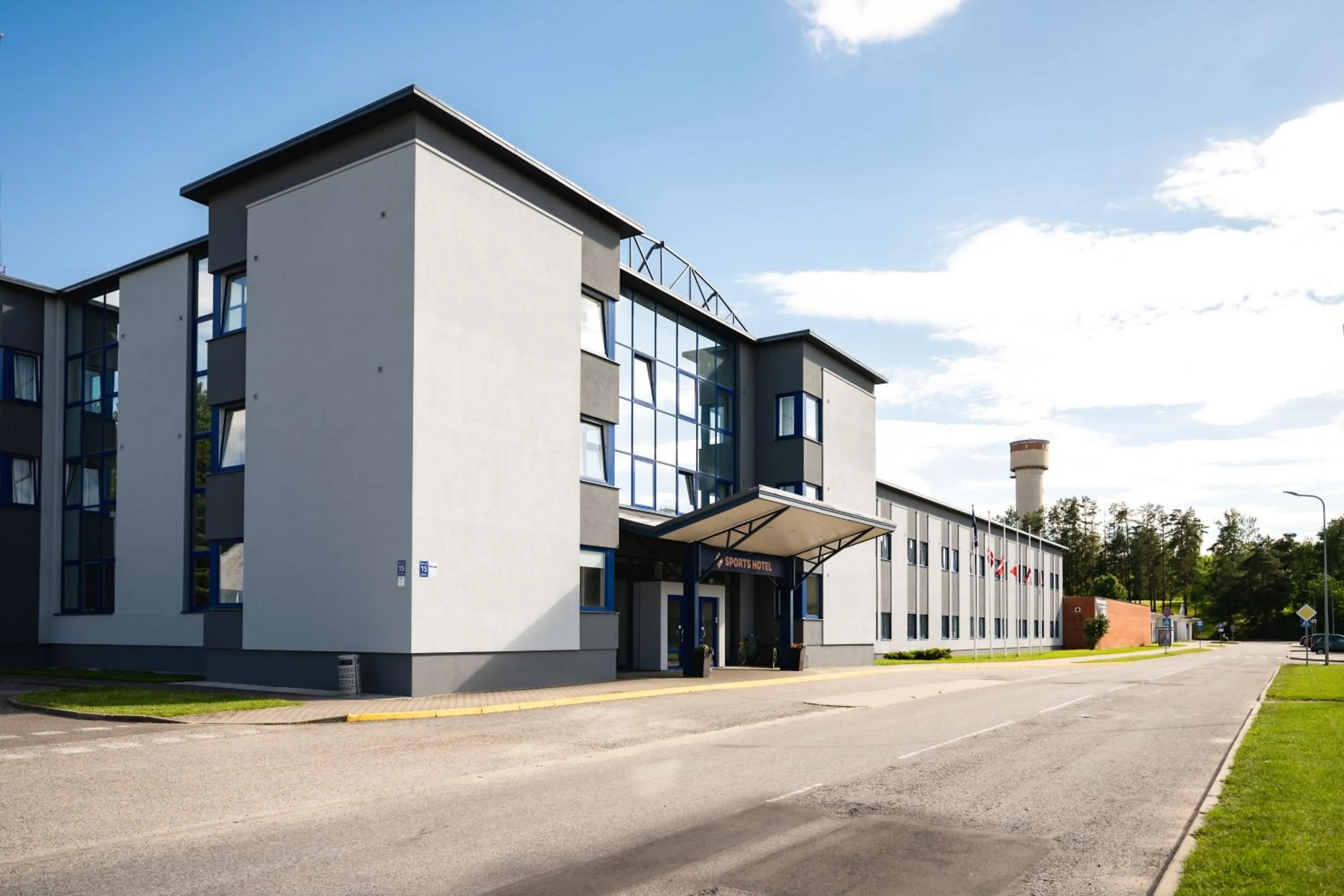 Property building in Sports Hotel