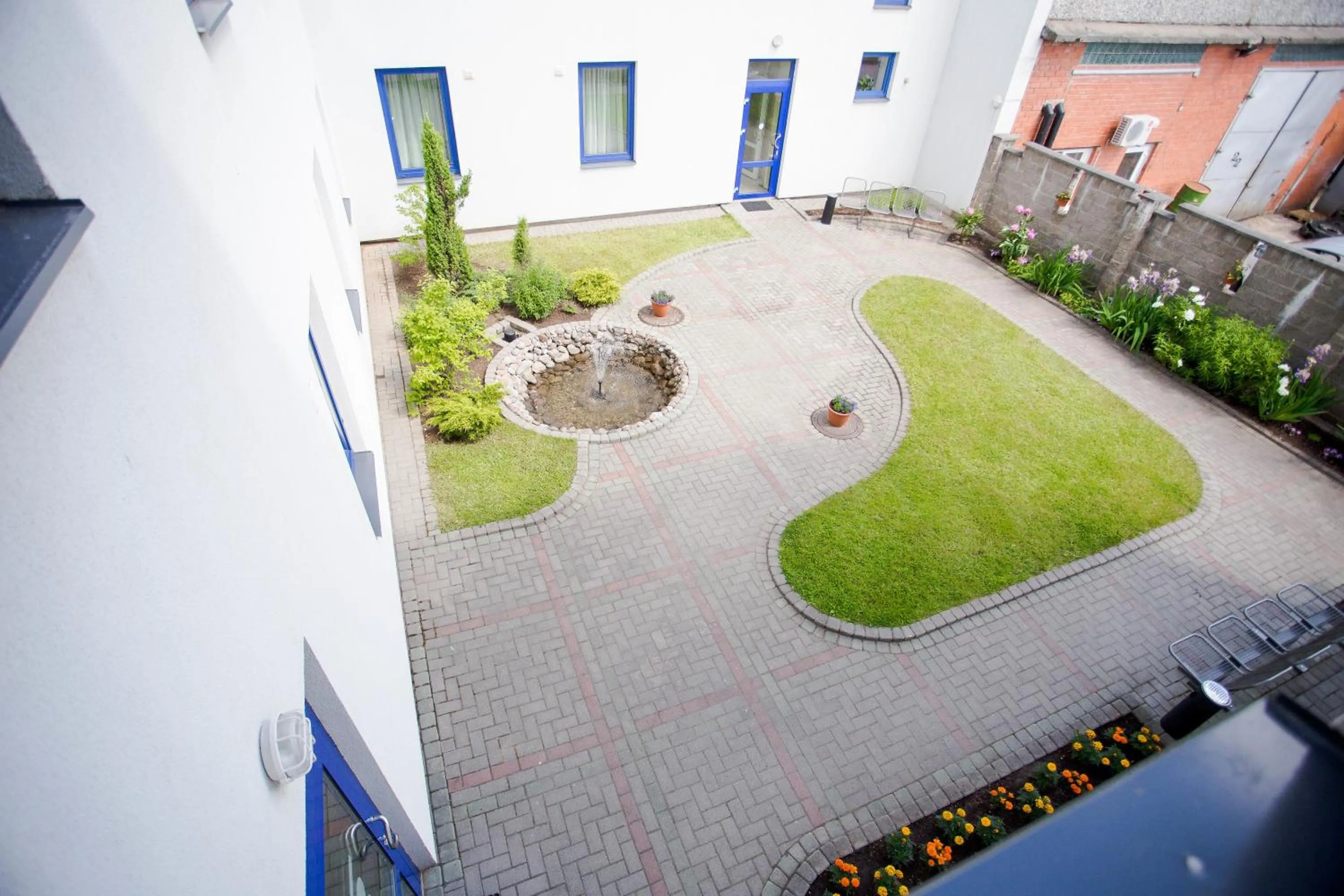 Patio in Sports Hotel