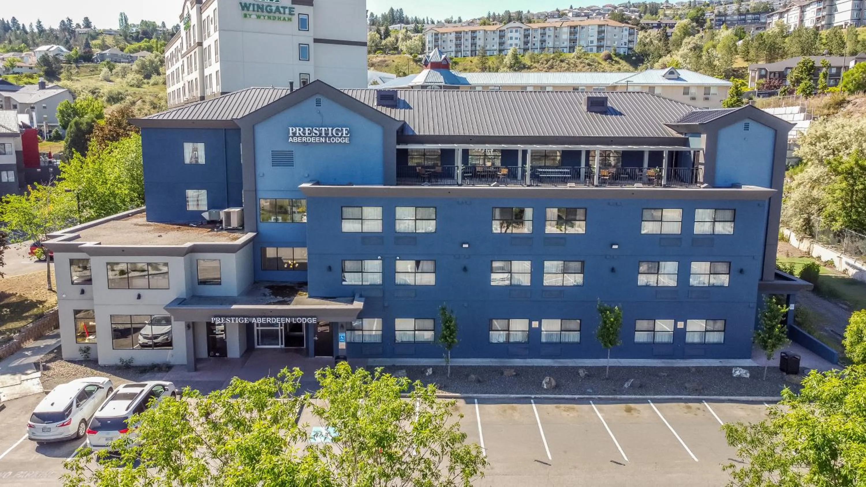 Property building in Prestige Aberdeen Lodge Kamloops