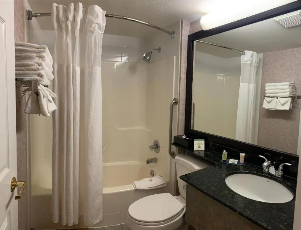 Bathroom in Pacific Inn & Suites Kamloops