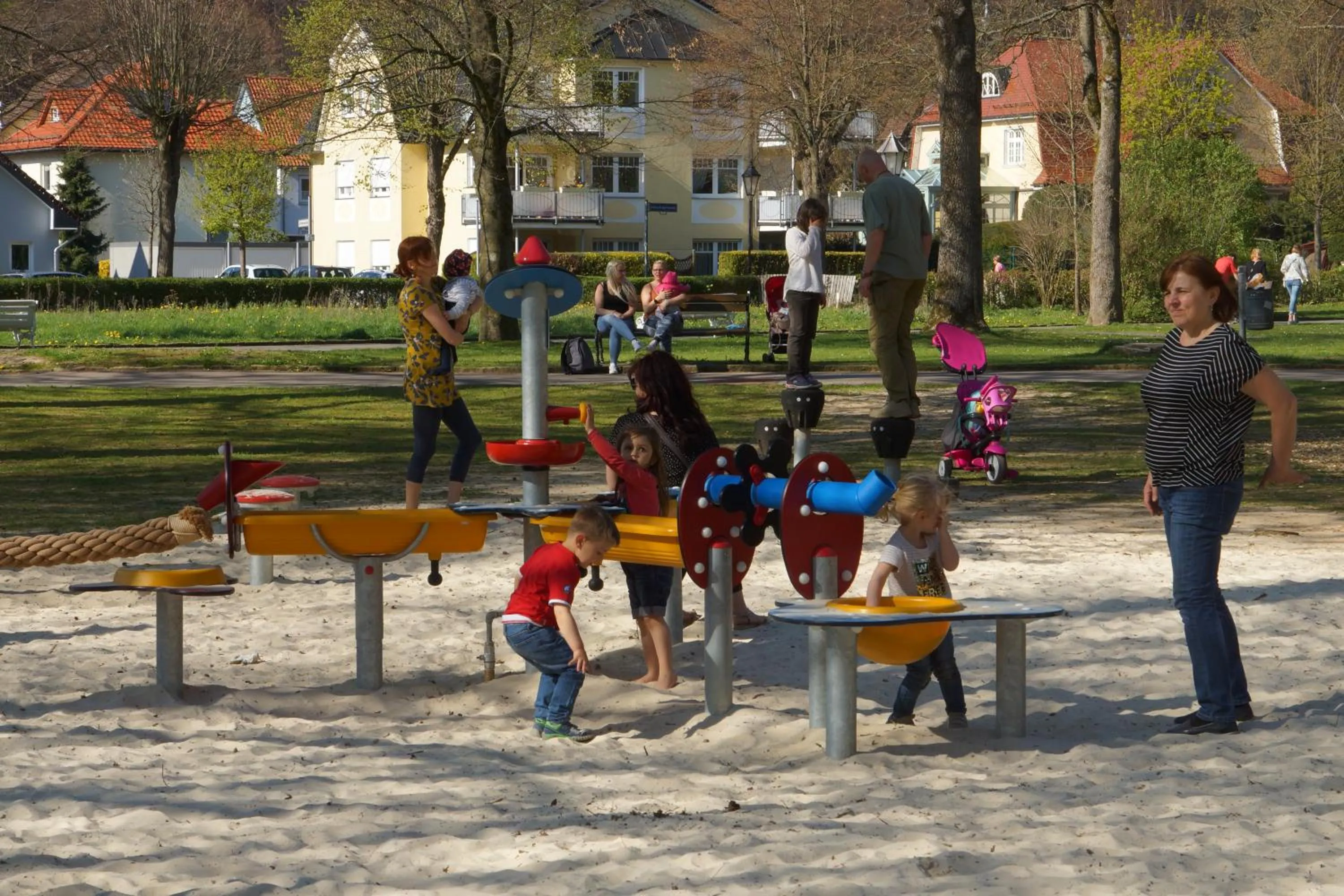 Children play ground in Komforthotel & Restaurant Riemann