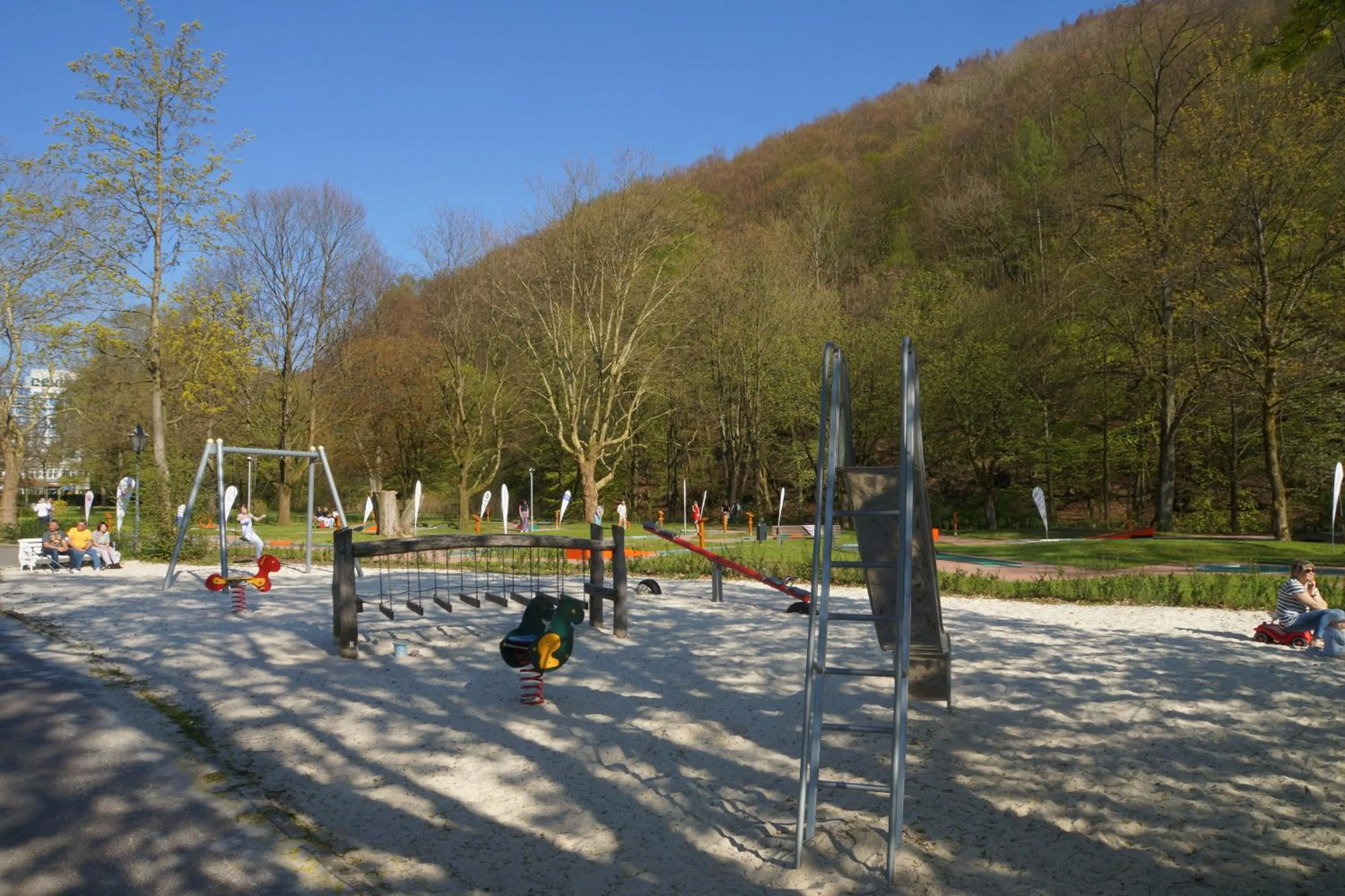 Children play ground in Komforthotel & Restaurant Riemann