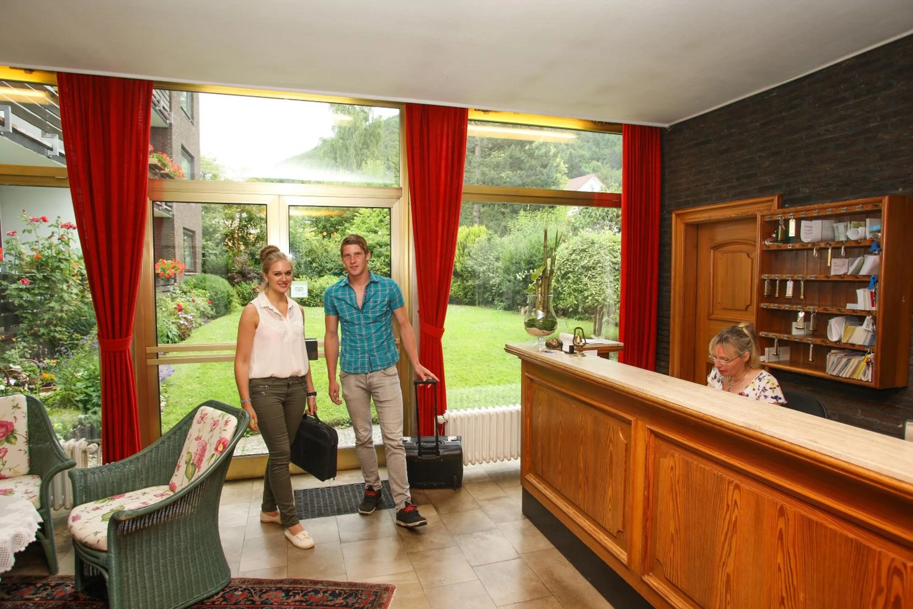 Lobby or reception in Komforthotel & Restaurant Riemann