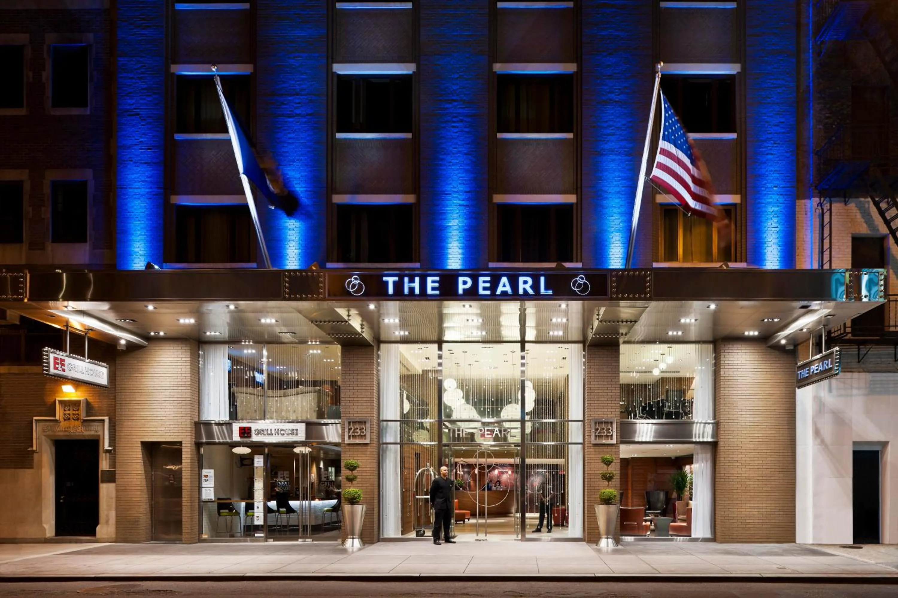 Facade/entrance in The Pearl Hotel