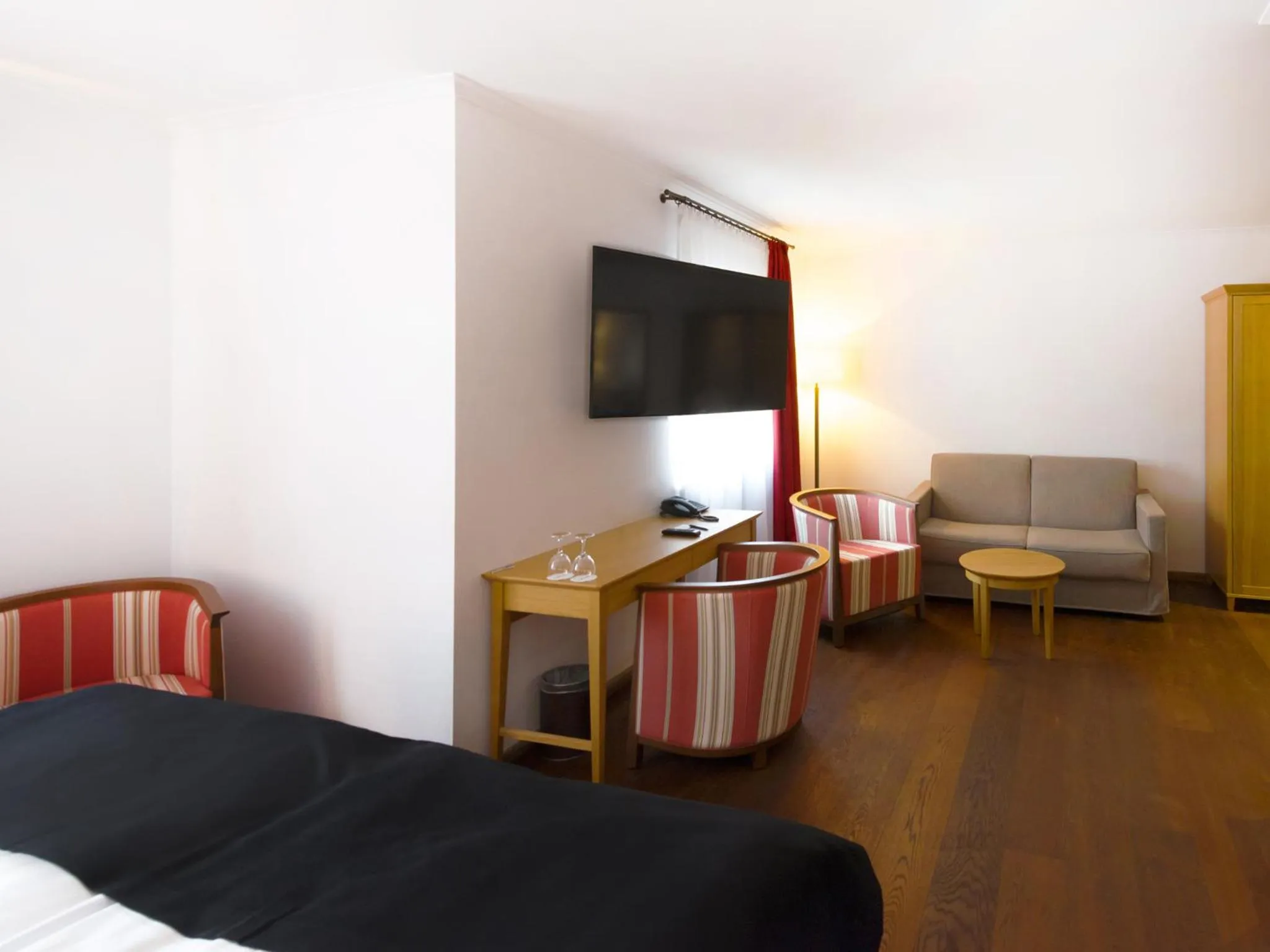 Photo of the whole room, Bed in DORMERO Hotel Kelheim